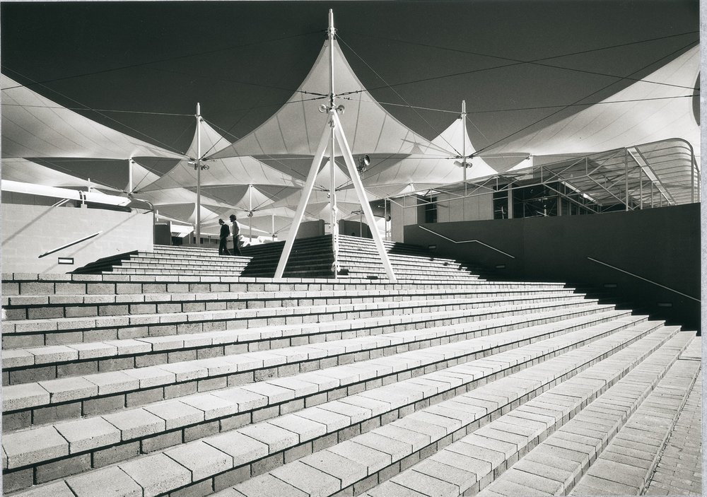 classic archi shot of the main stairs