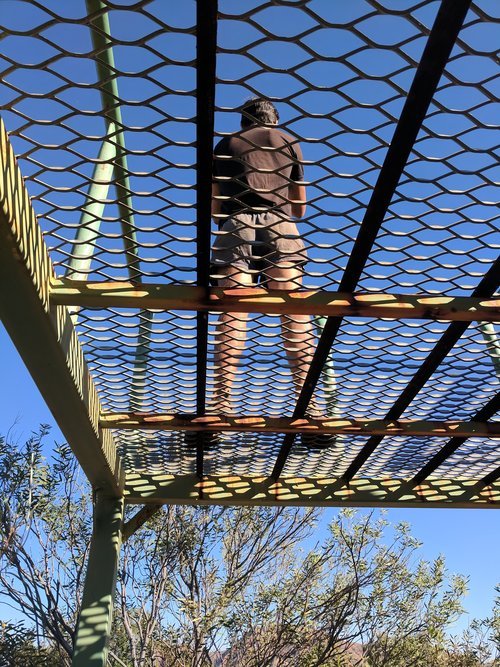 viewing tower at the docker river campground