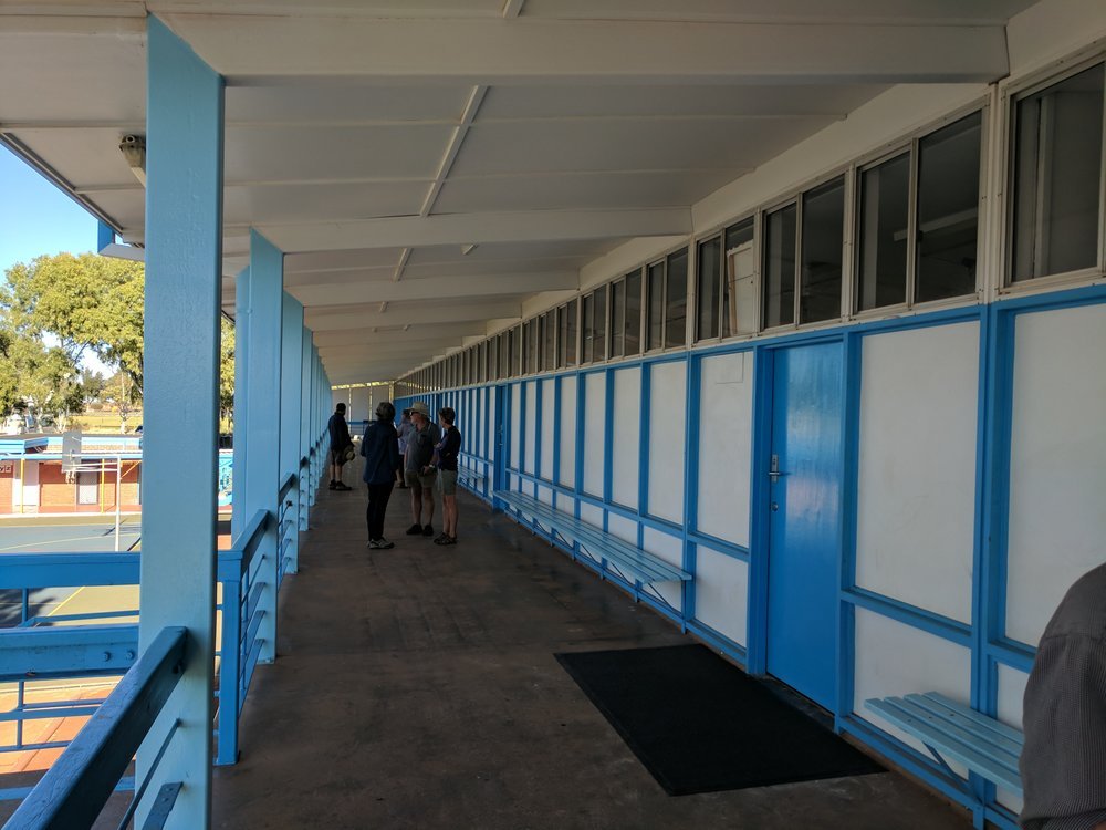  Meekatharra primary school, level two walkway. Also great fun for primary school kids to climb on and over, much to the horror of their teachers 