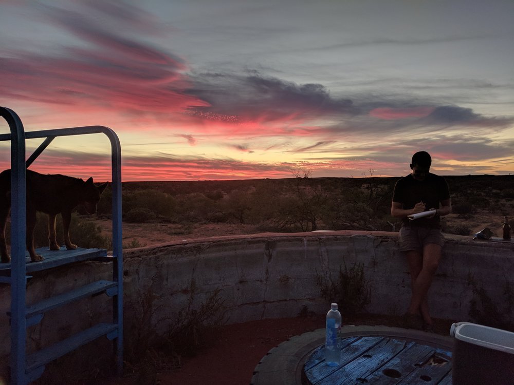  Old water tanks have been converted in to excellent sunset viewing spots! 