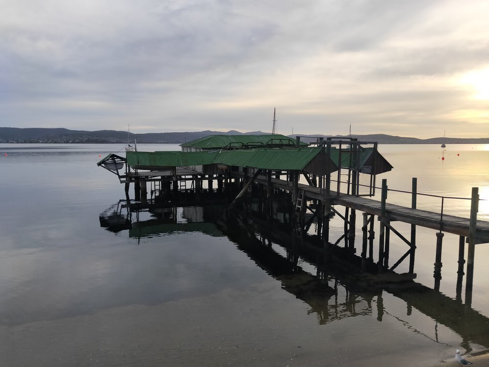  TAS HOLIDAY - The amazing boatshed in Hobart Rick Leplastrier loves 