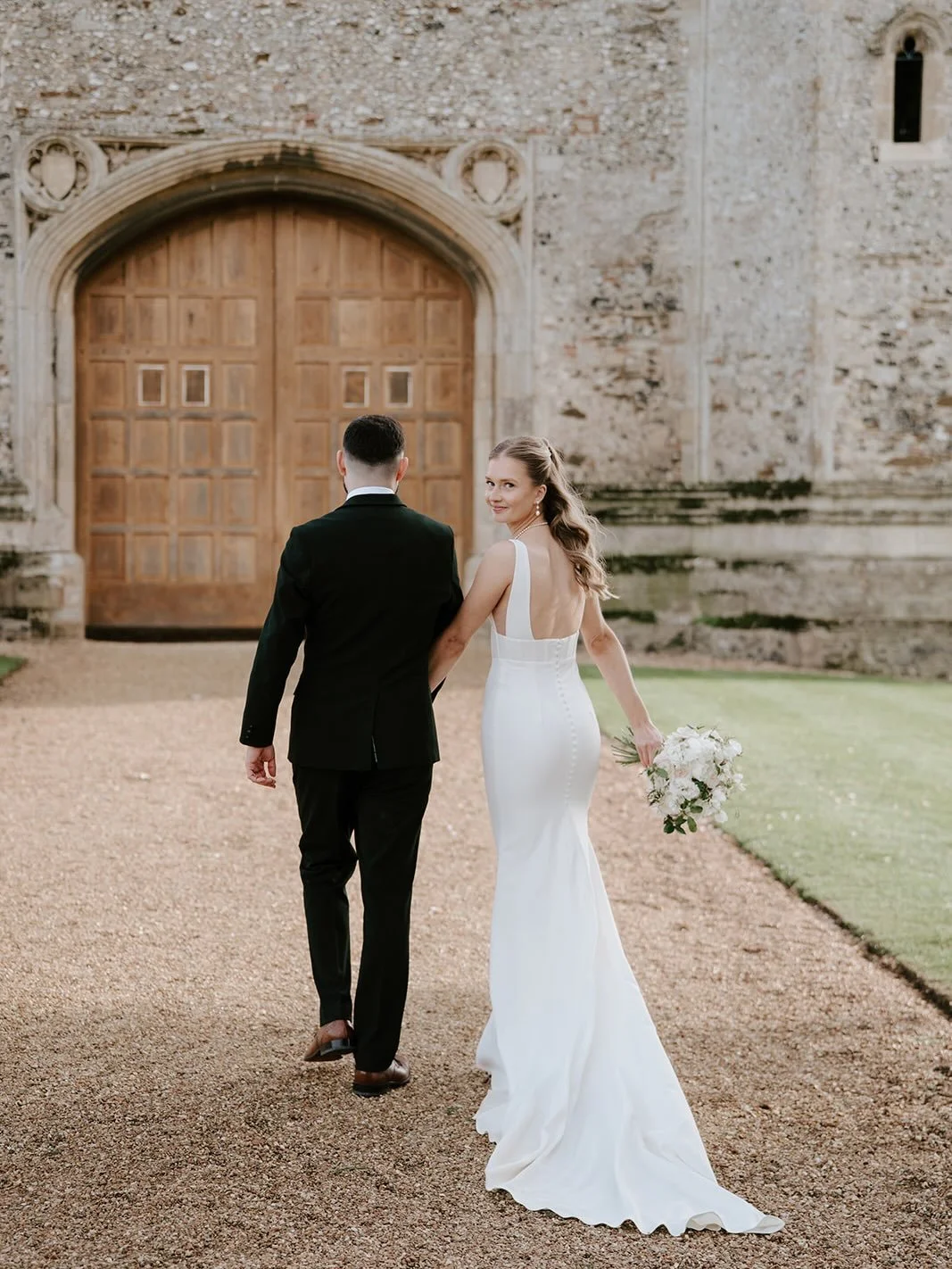 Beautiful Victoria &amp; Steven at @pentneyabbeyweddings yesterday! What a bright, sunny day, so perfectly matched to their joyful, radiant energy.

The 2026 wedding season is officially here, and days like this remind me why I love what I do 🕊️

@j