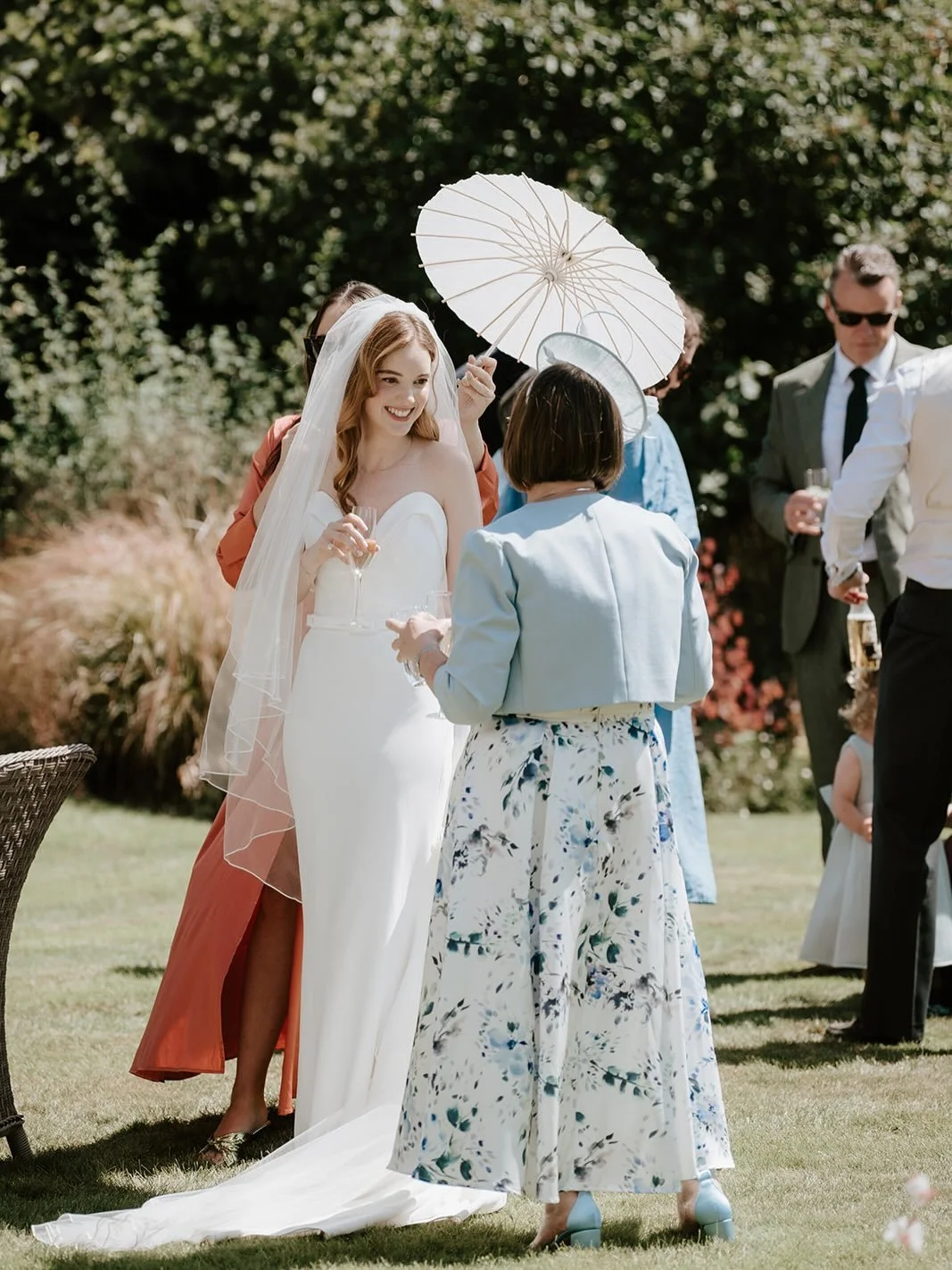 Beautiful garden cocktail hour moments by J&amp;G at the stunning @butleypriory ✨

Venue: @butleypriory
Hair: @clarelouisehair.wedding
Makeup: @amberharlowmakeup
Flowers: @charlottewildfloraldesign
Dress: @suzanneneville
DJ: Check12