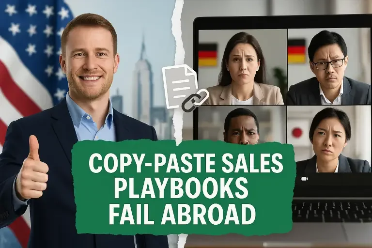 The Hidden Cost of Copy-Pasting Sales Playbooks Internationally