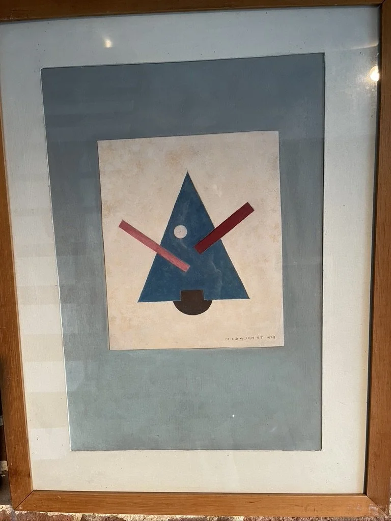 MARCEL-LOUIS BAUGNIET - huile sur papier