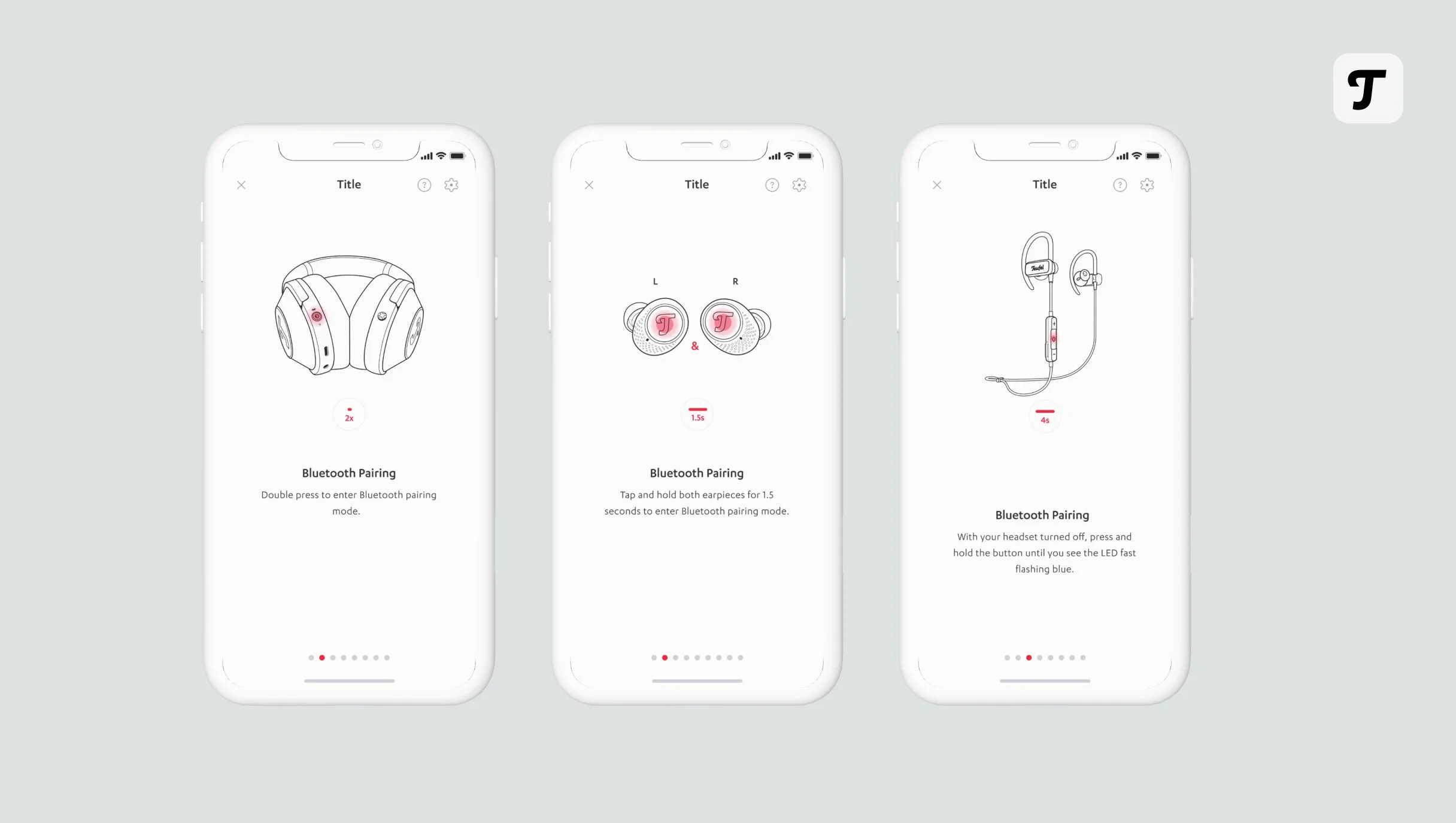 The app also provides a built-in tutorial for all features.