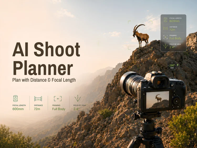 The AI Shoot Planner tool