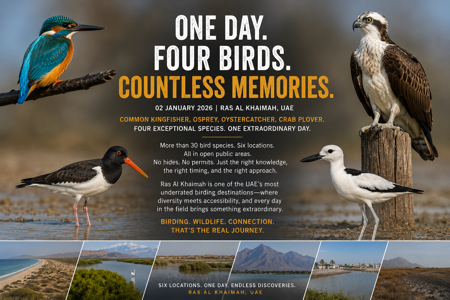 Birding in Ras Al Khaimah: A One-Day Guided Trip That Delivered the Unexpected