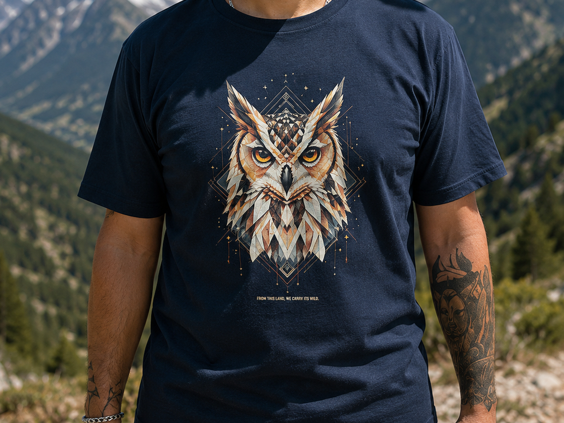 T-Shirt - UAE  - Pharaoh Eagle-Owl