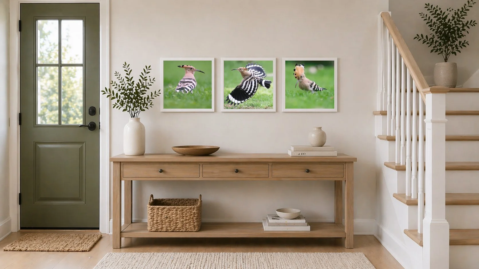 Canvas Print - Eurasian Hoopoe - Square - Bundle
