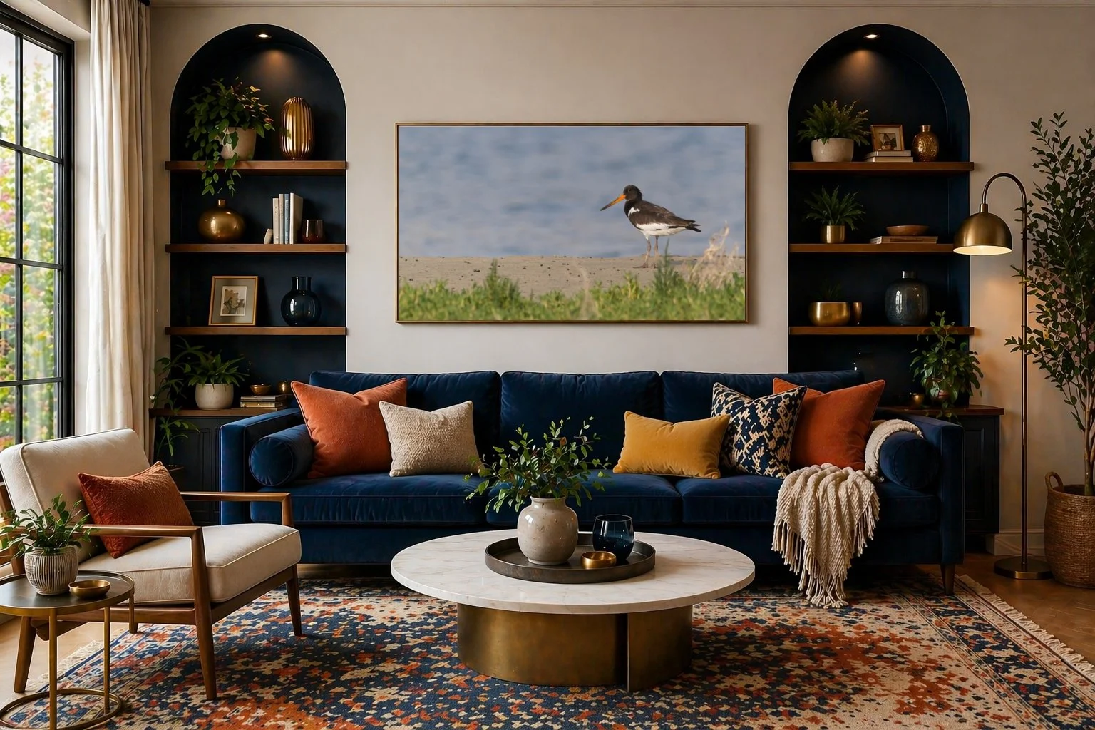 Canvas Print - Oystercatcher - Wide