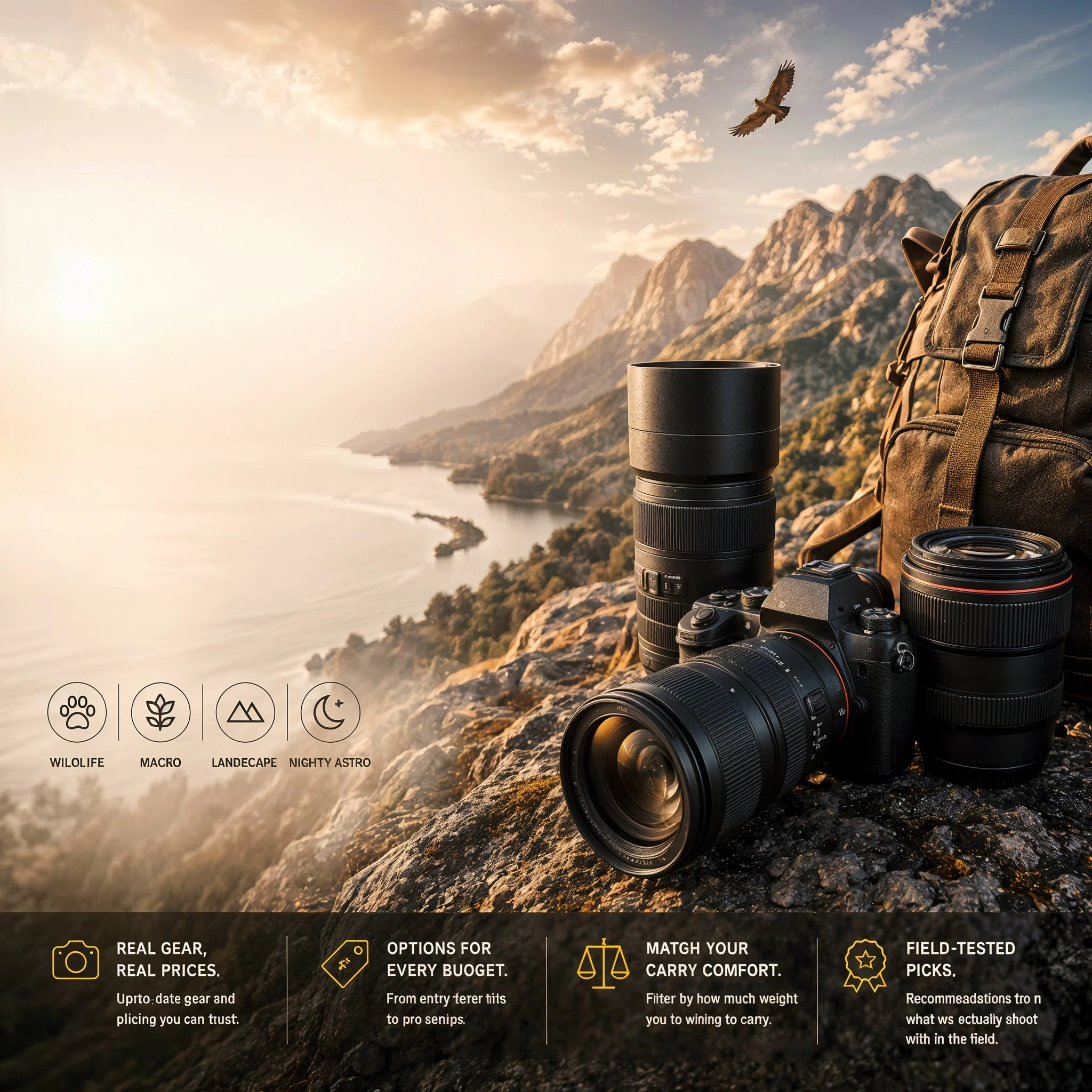 Photography Gear finder