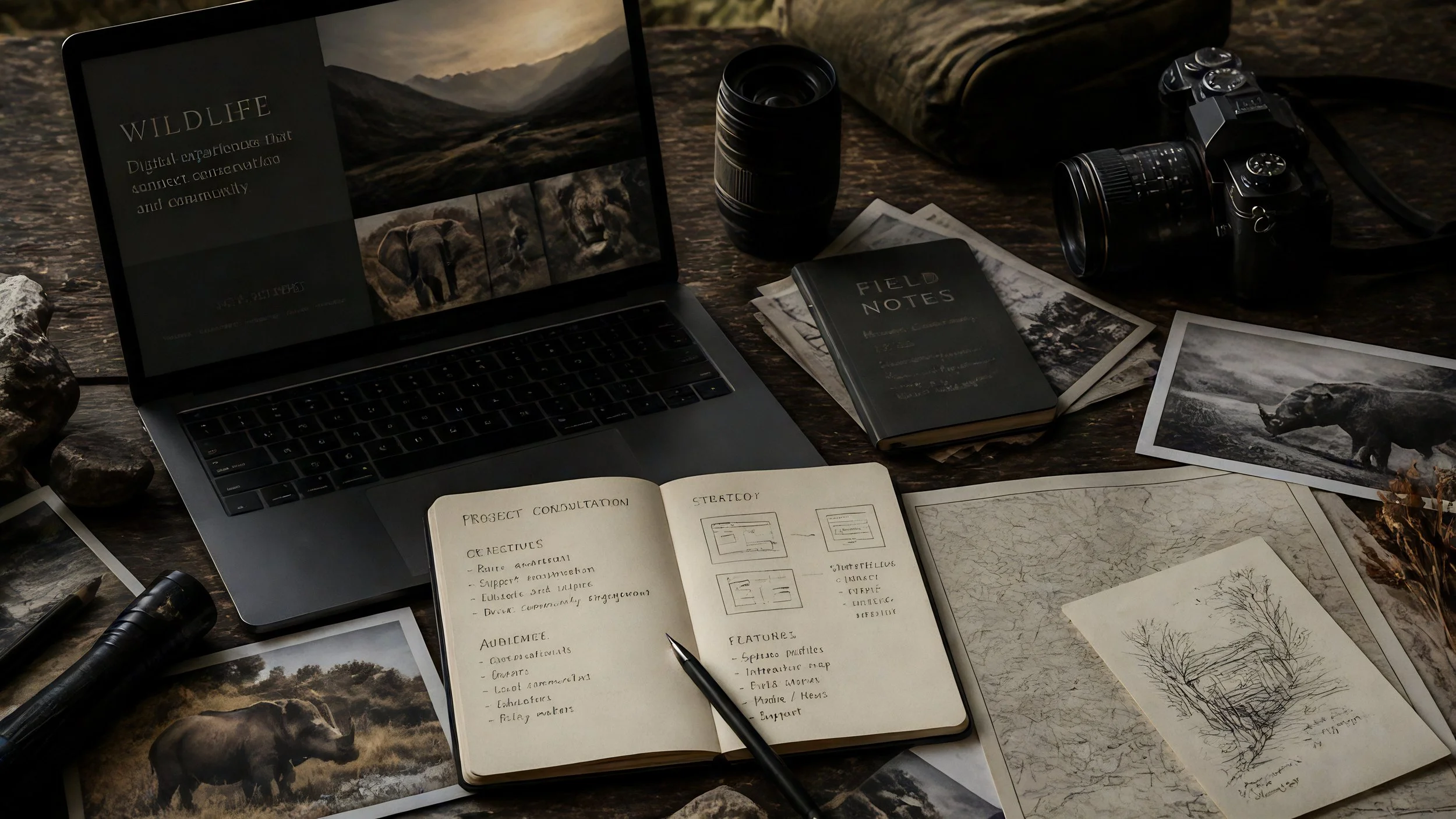 Wildlife & Nature Website Concept Consultancy