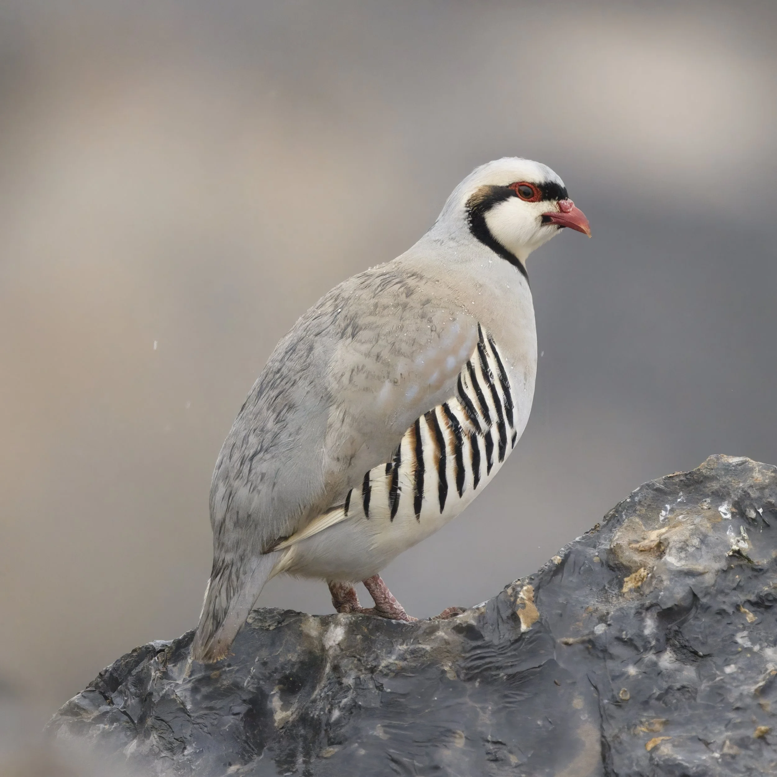 Canvas Print - Chukar Partridge - square (1:1)