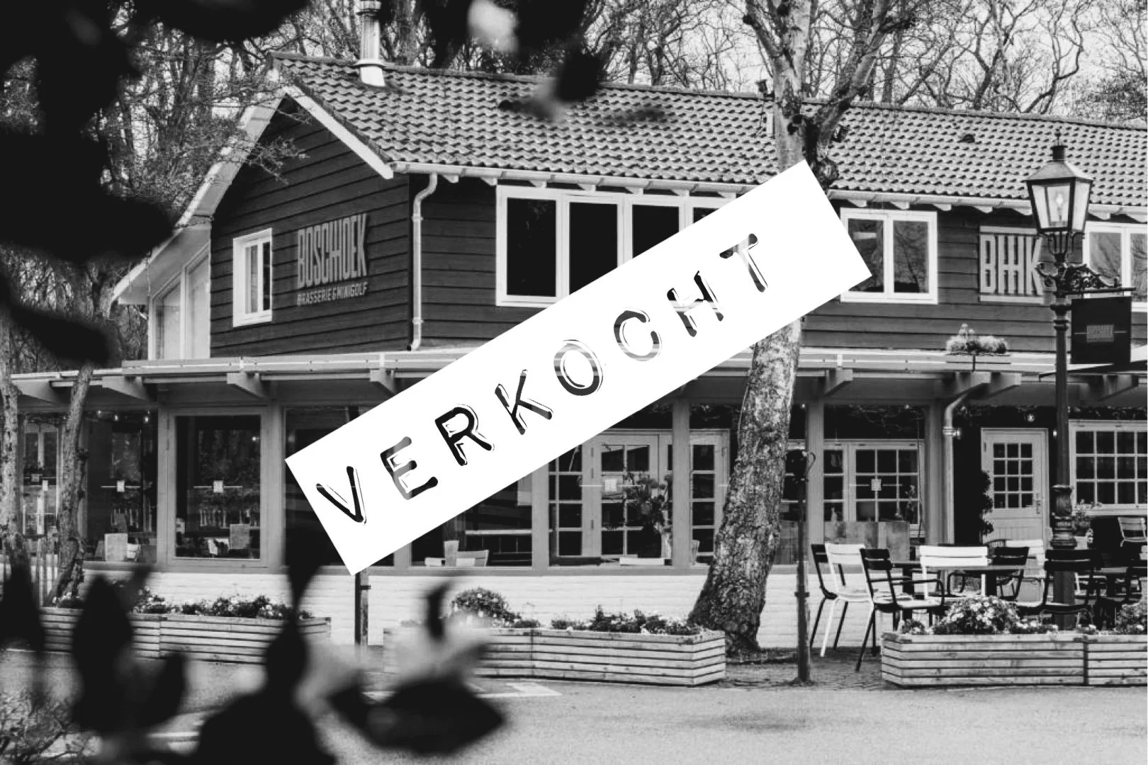 VERKOCHT Hotel  Brasserie Boschhoek