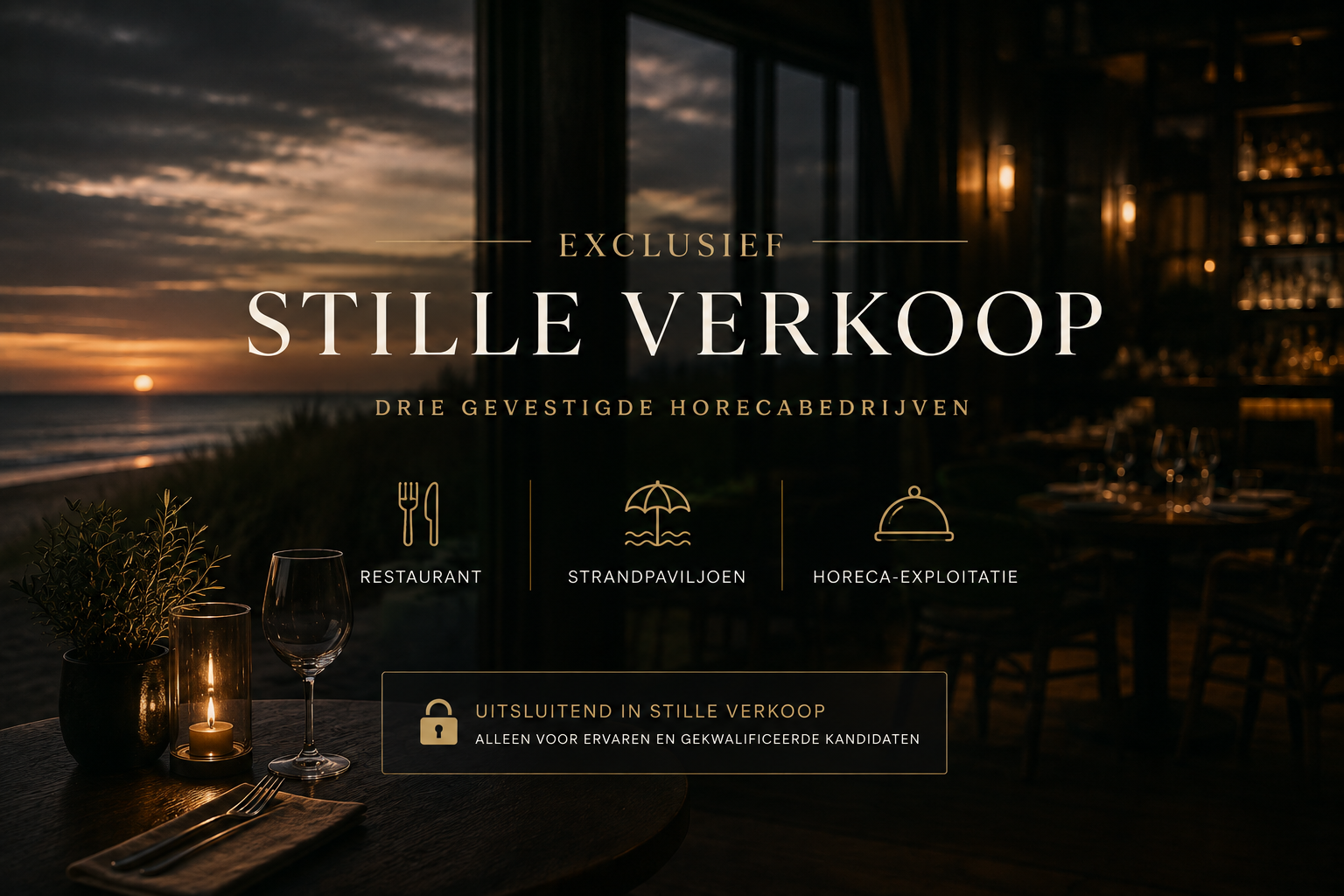Exclusief horeca-aanbod Walcheren, Stille verkoop