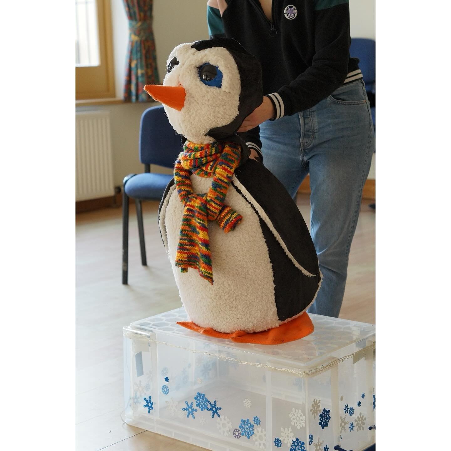 Penguins - rehear-seals! 🦭

A week full of creativity, laughter and igloo-wrangling, building the show one block at a time 🧊 

Captured here just pract-ice-ing our lines&hellip; ❄️

Beautifully directed by @sophie_e_f_mcmahon 

🖍️ Written by @tess