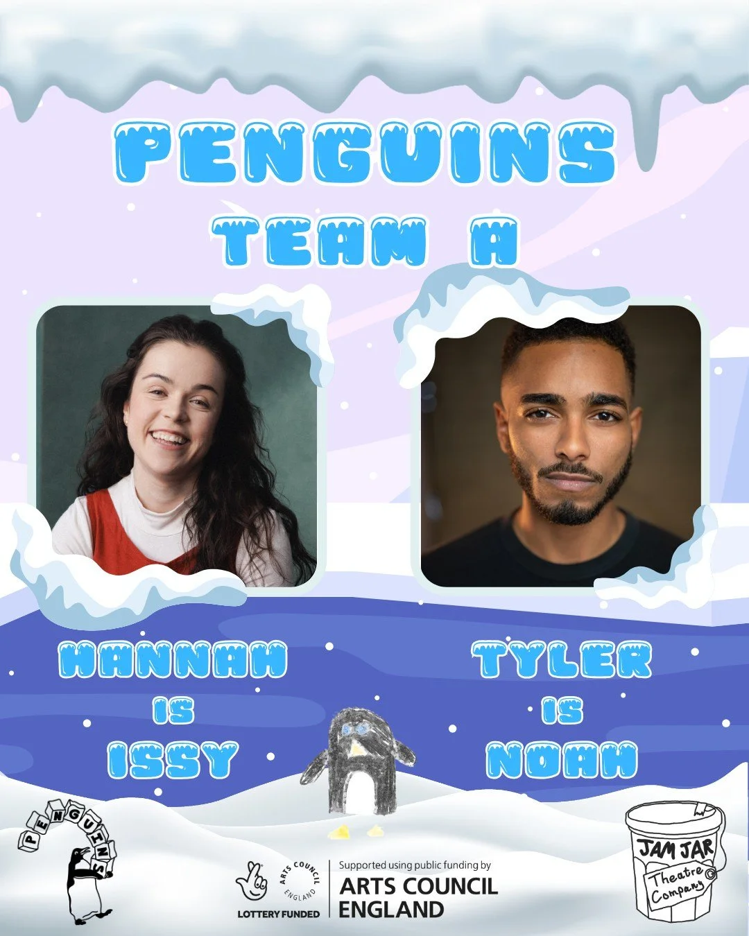 🐧✨ A BIG HELLO TO TEAM A! ✨🐧

We&rsquo;re so excited to introduce the fabulous duo in Team A bringing our sibling adventurers Issy and Noah to life on the Penguins tour &mdash; say a big hello to the wonderful Hannah and Tyler! 🎉

Together, they&r