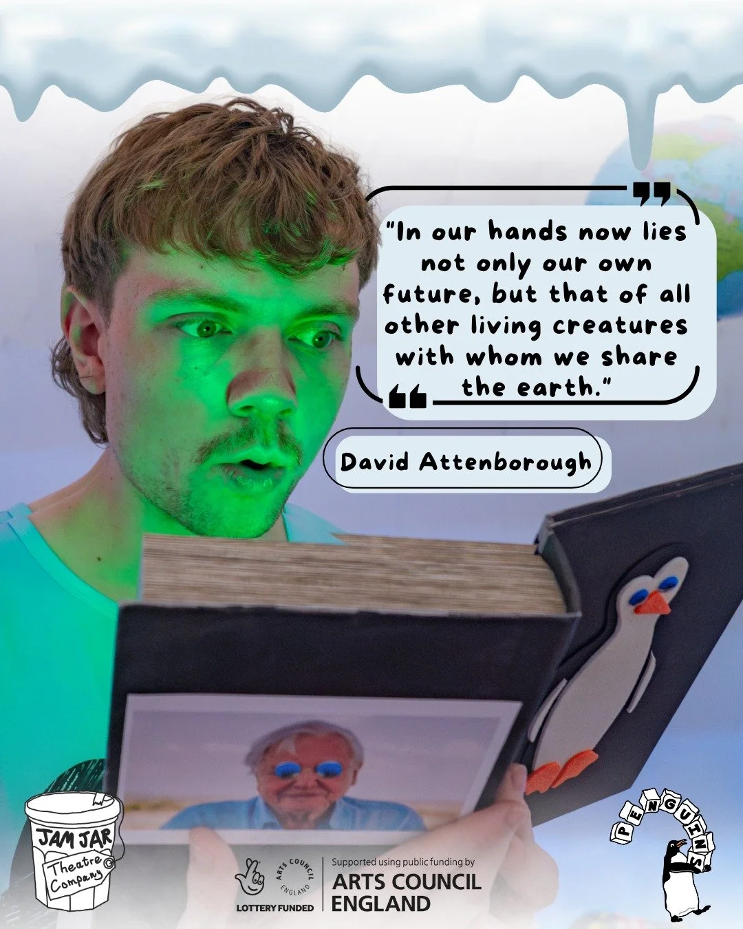 &ldquo;In our hands now lies not only our own future, but that of all other living creatures with whom we share the Earth.&rdquo; &ndash; David Attenborough 🌍💙

At Penguins, we believe big ideas become easier to understand when they&rsquo;re explor