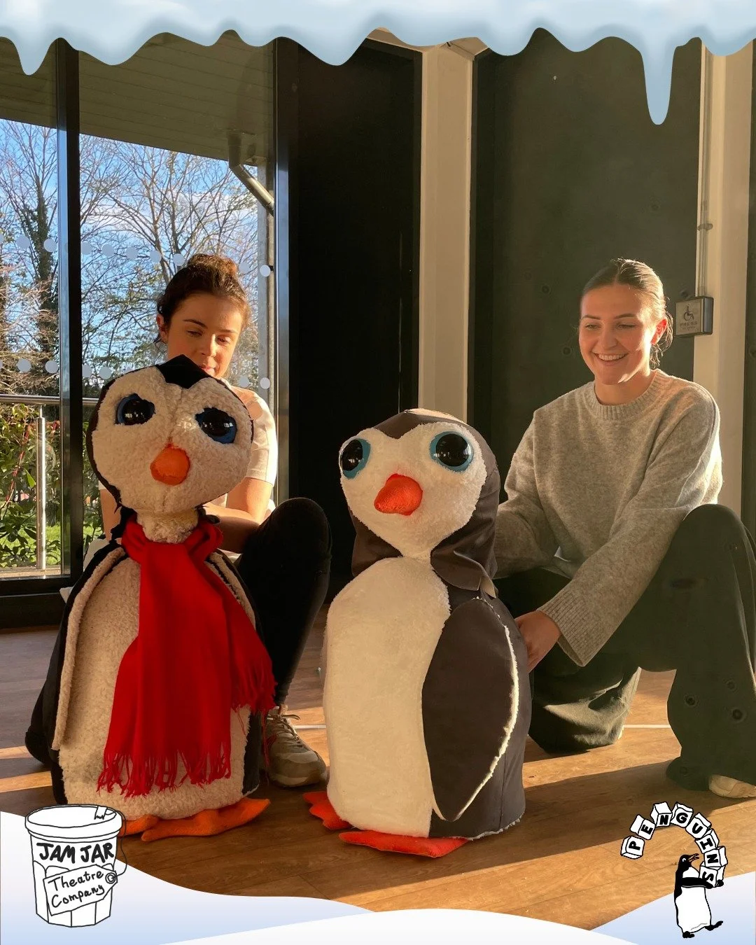 🐧❄️ Waddling Into Rehearsals! ❄️🐧

We&rsquo;ve been having so much fun in the rehearsal room this week &mdash; playing, exploring, and bringing our penguin friends to life! From silly moments to imaginative adventures, our cast and creative team ar