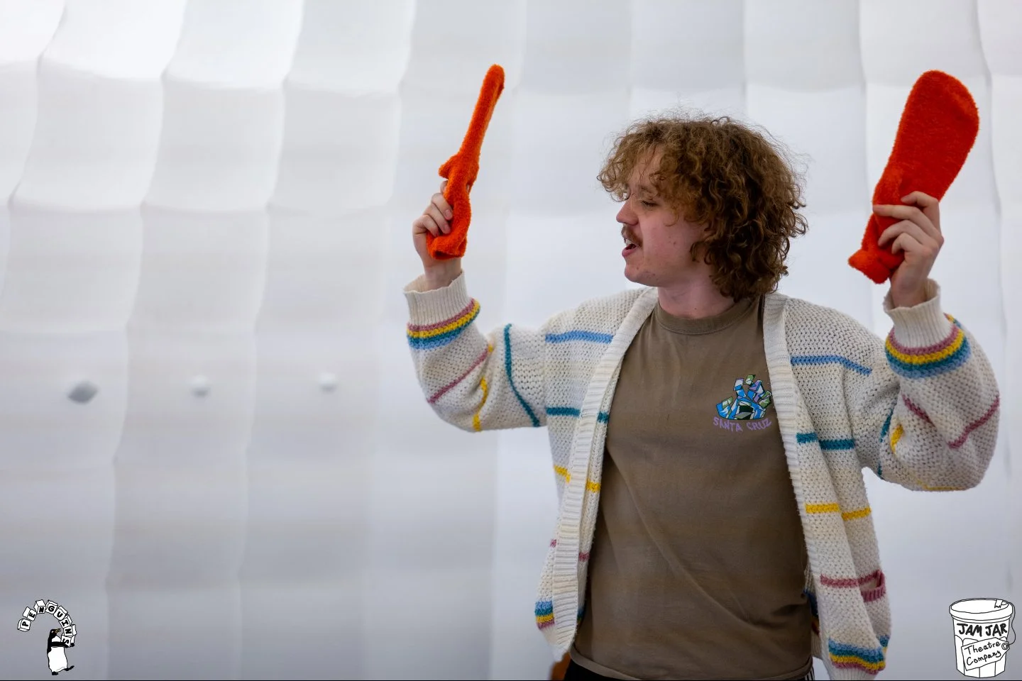 🐧❄️ And Now&hellip; We Couldn&rsquo;t Forget Team B! ❄️🐧

A huge cheer for our brilliant Team B &mdash; Kaite, Ross and our wonderful director &amp; writer Tess &mdash; who have been lighting up the igloo with energy, curiosity and heaps of penguin