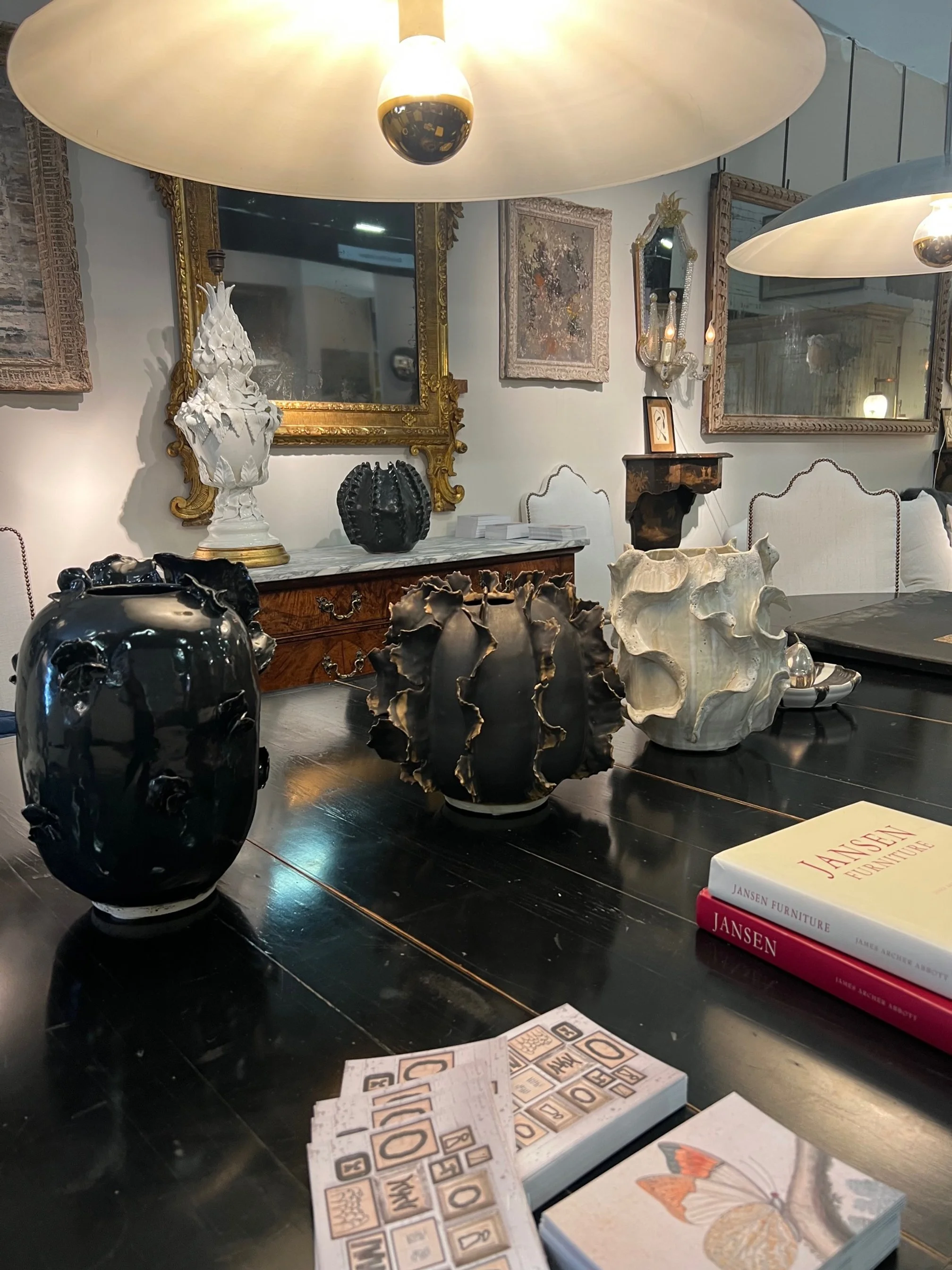 ceramic vases by Anna Scholz