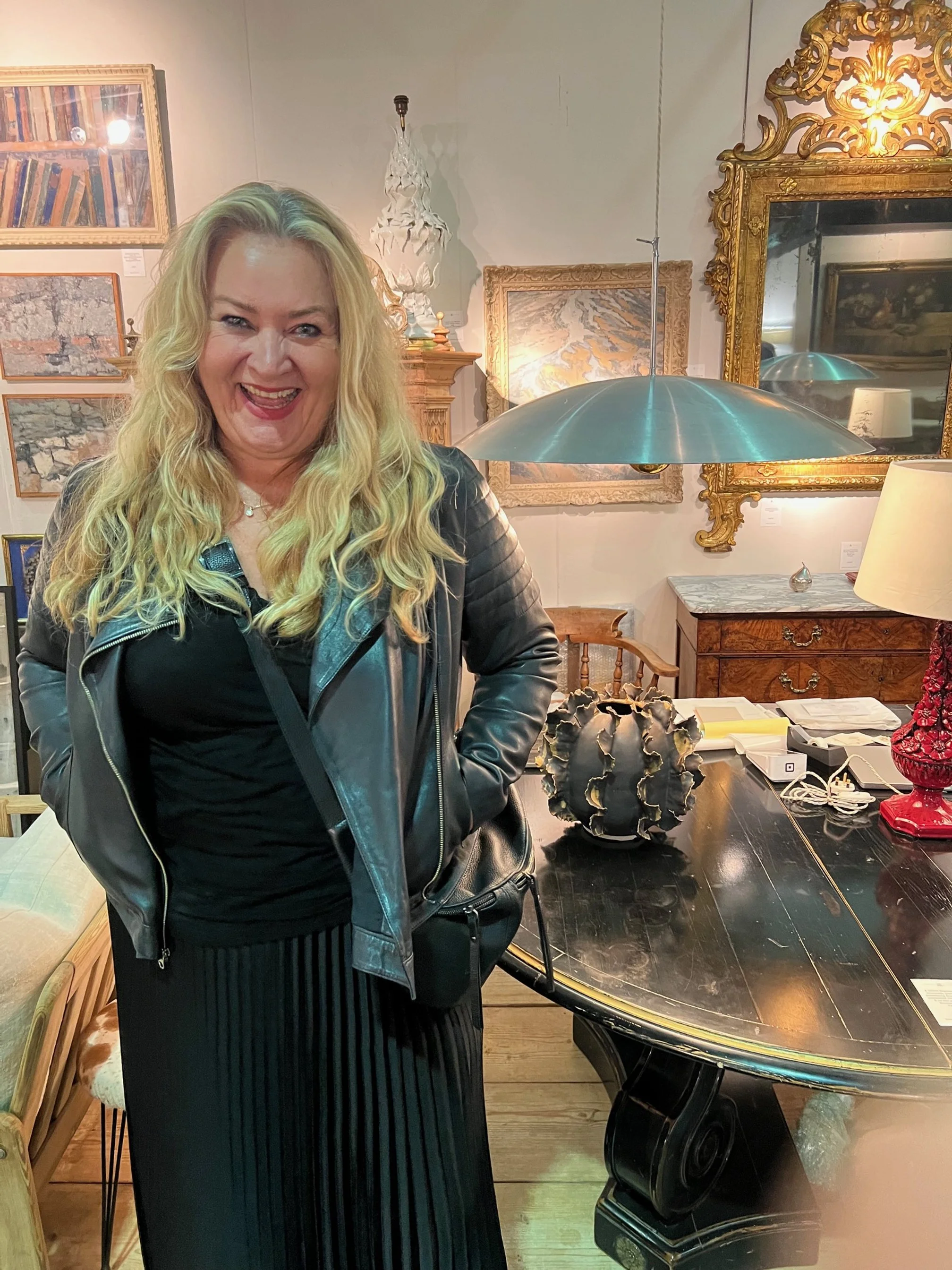 Anna Scholz at Battersea Decorative Fair