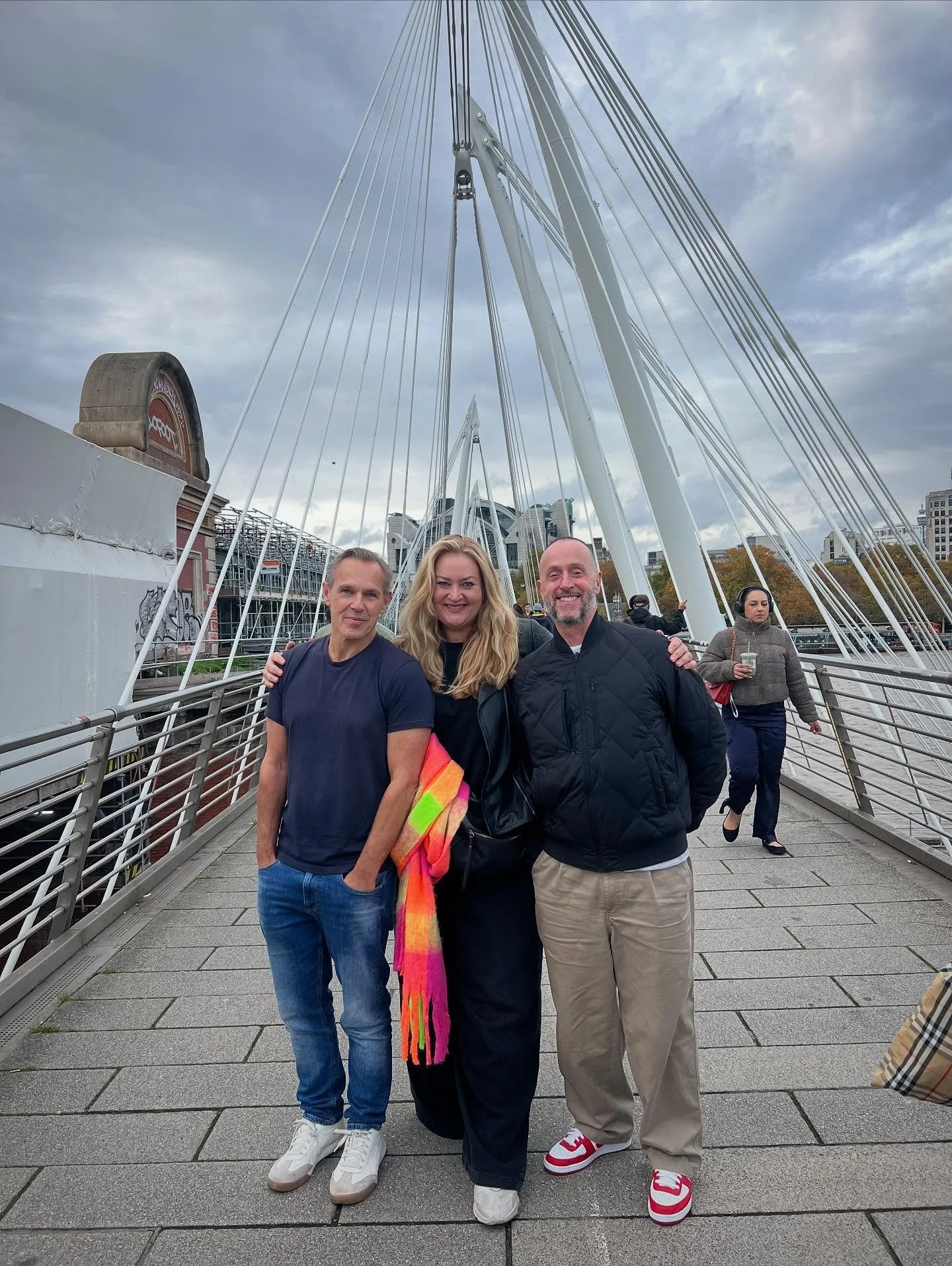 A long weekend with these 2 wonderful men @richard.hopkins.9250 @piciomc .
35 years of love, laughter and friendship 
🩷🩷🩷
#friends