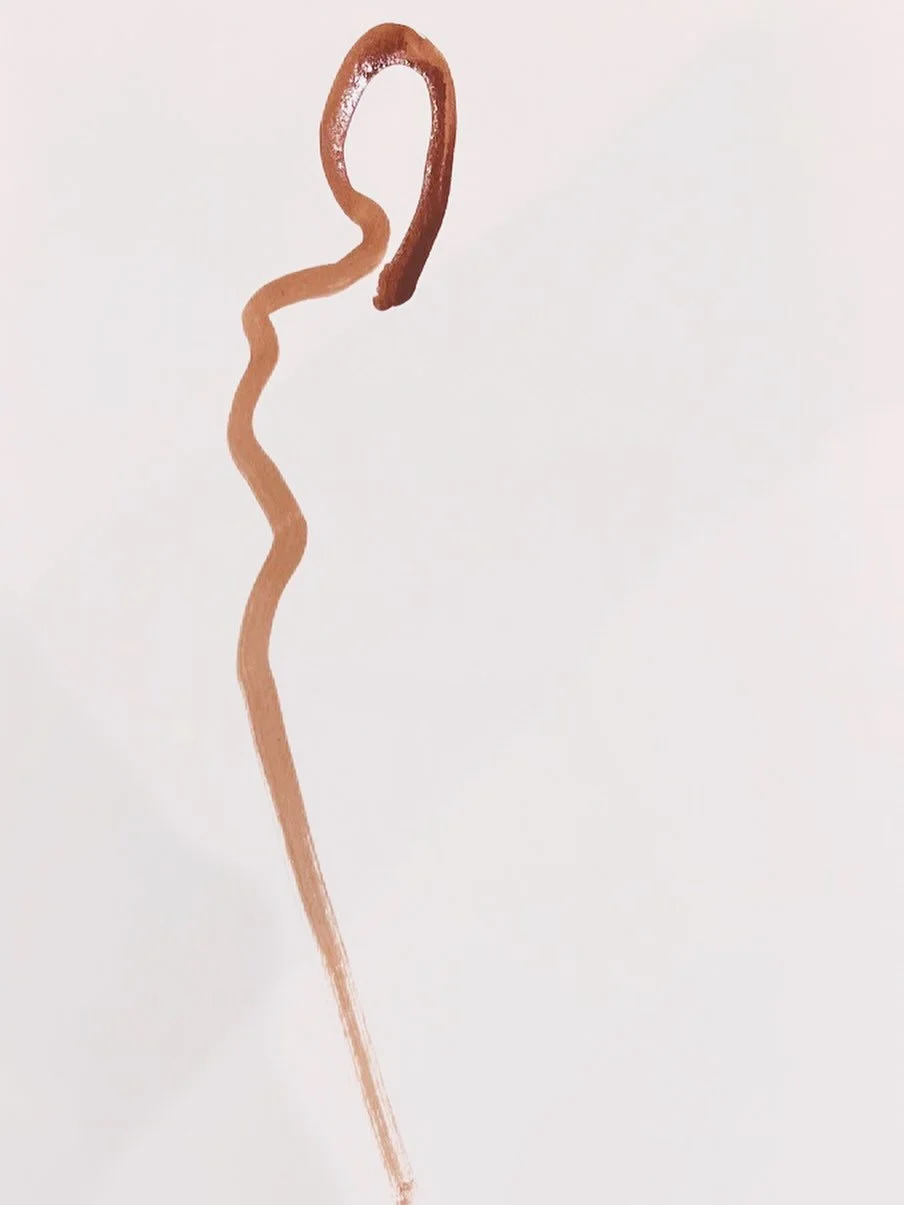 &lsquo;Woman&rsquo; 

Just a brushstroke. And also a study for future glazing. Playing. 

#creativity #art