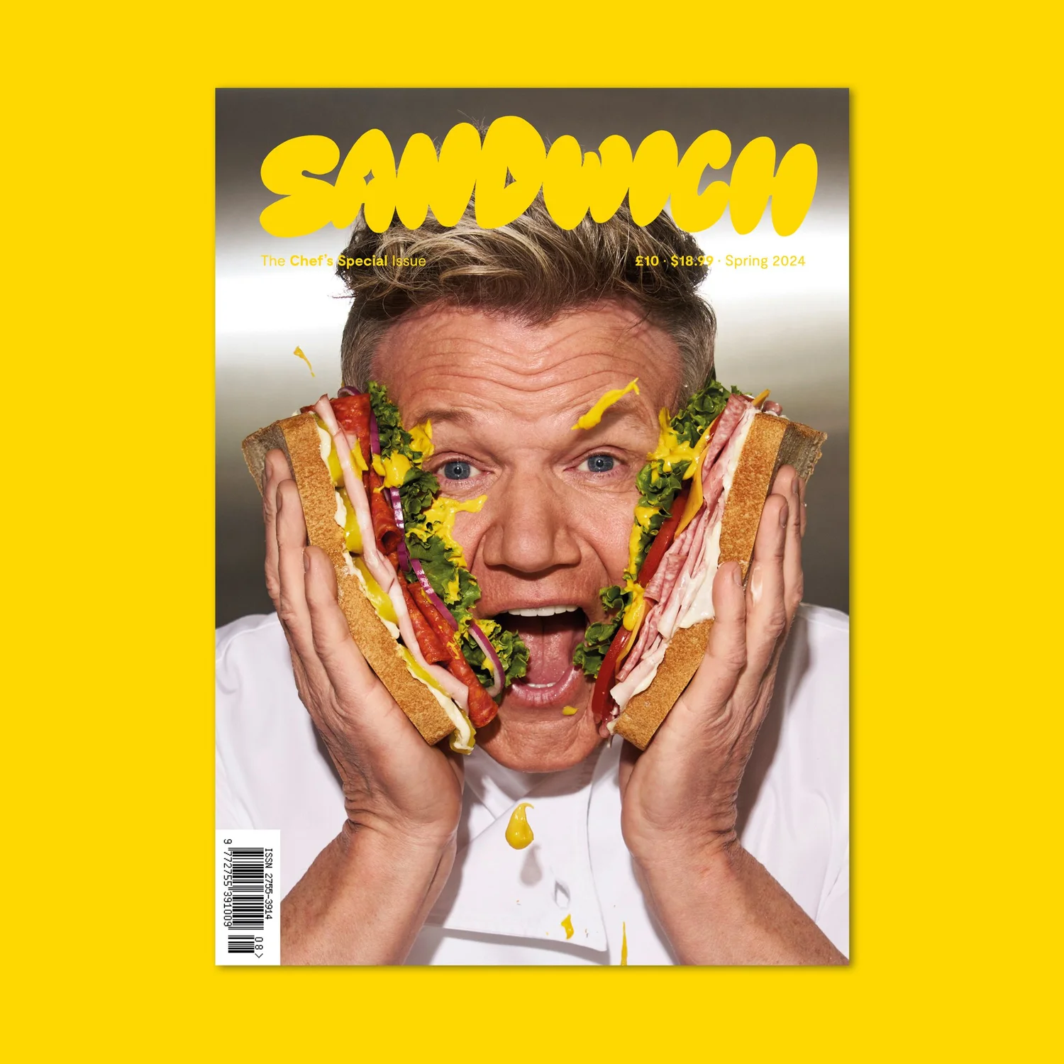 Gordon Ramsay Guest Edits the Chef’s Special Issue of Sandwich Magazine ...