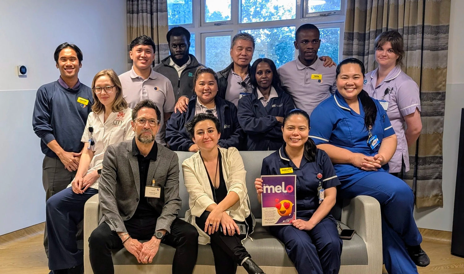 Staff from the Royal Hospital for Neuro-disability, Putney