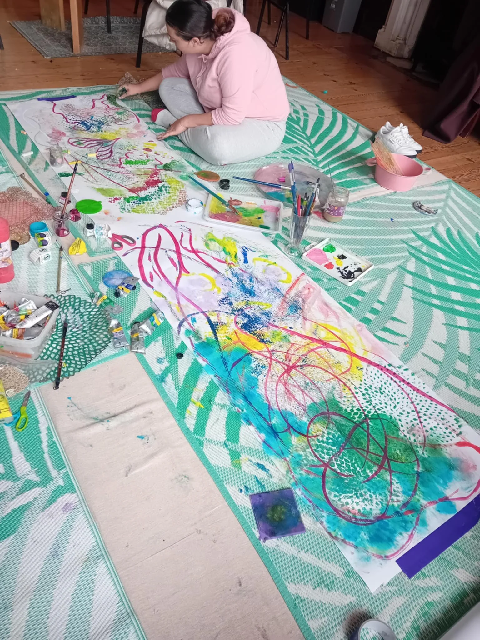 1:1 Art & Meditation course with a Therapeutic Touch