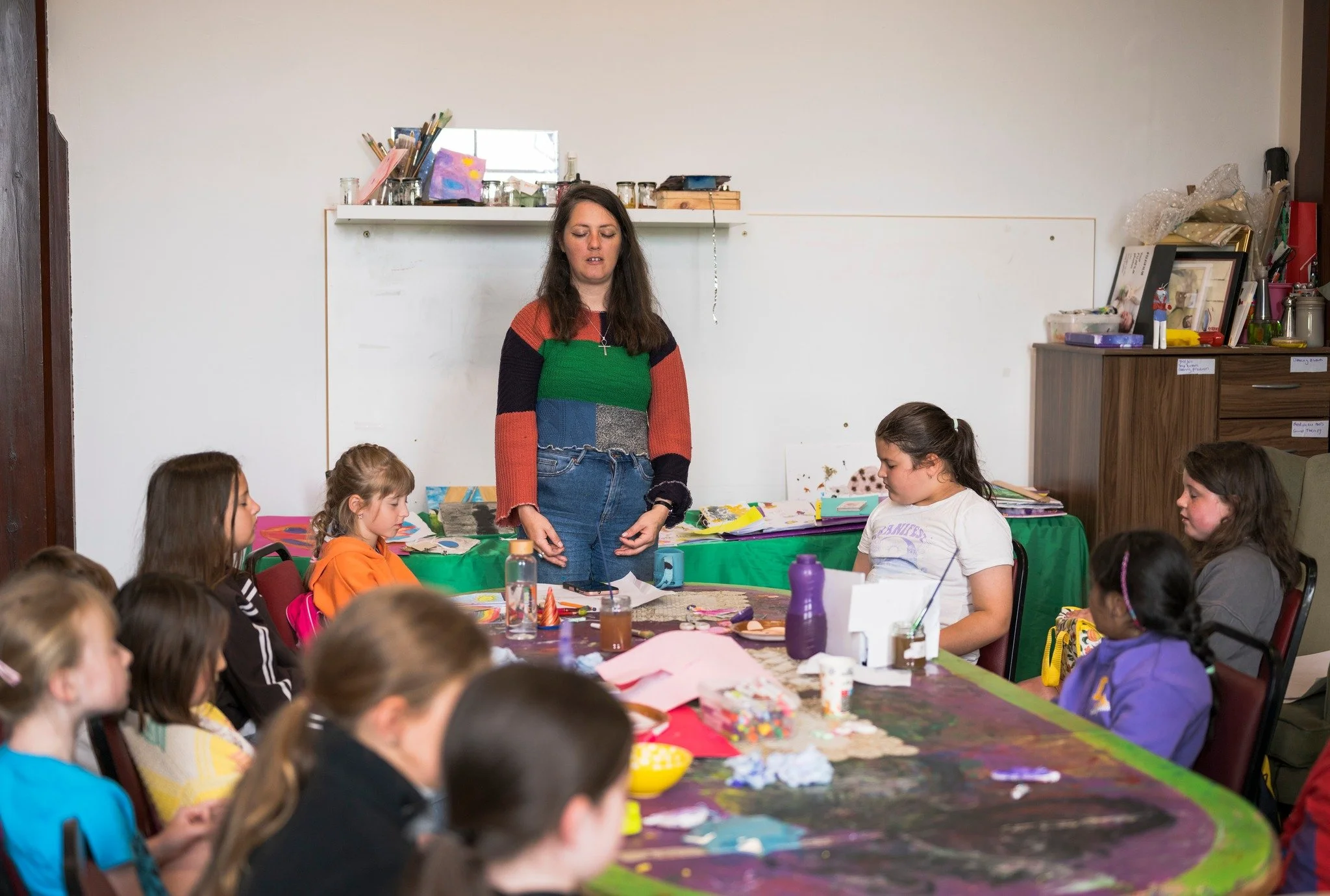 Christmas Kids Art + Pottery Camp