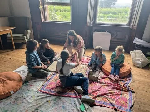 1:1 Art and Meditation course with a therapeutic touch