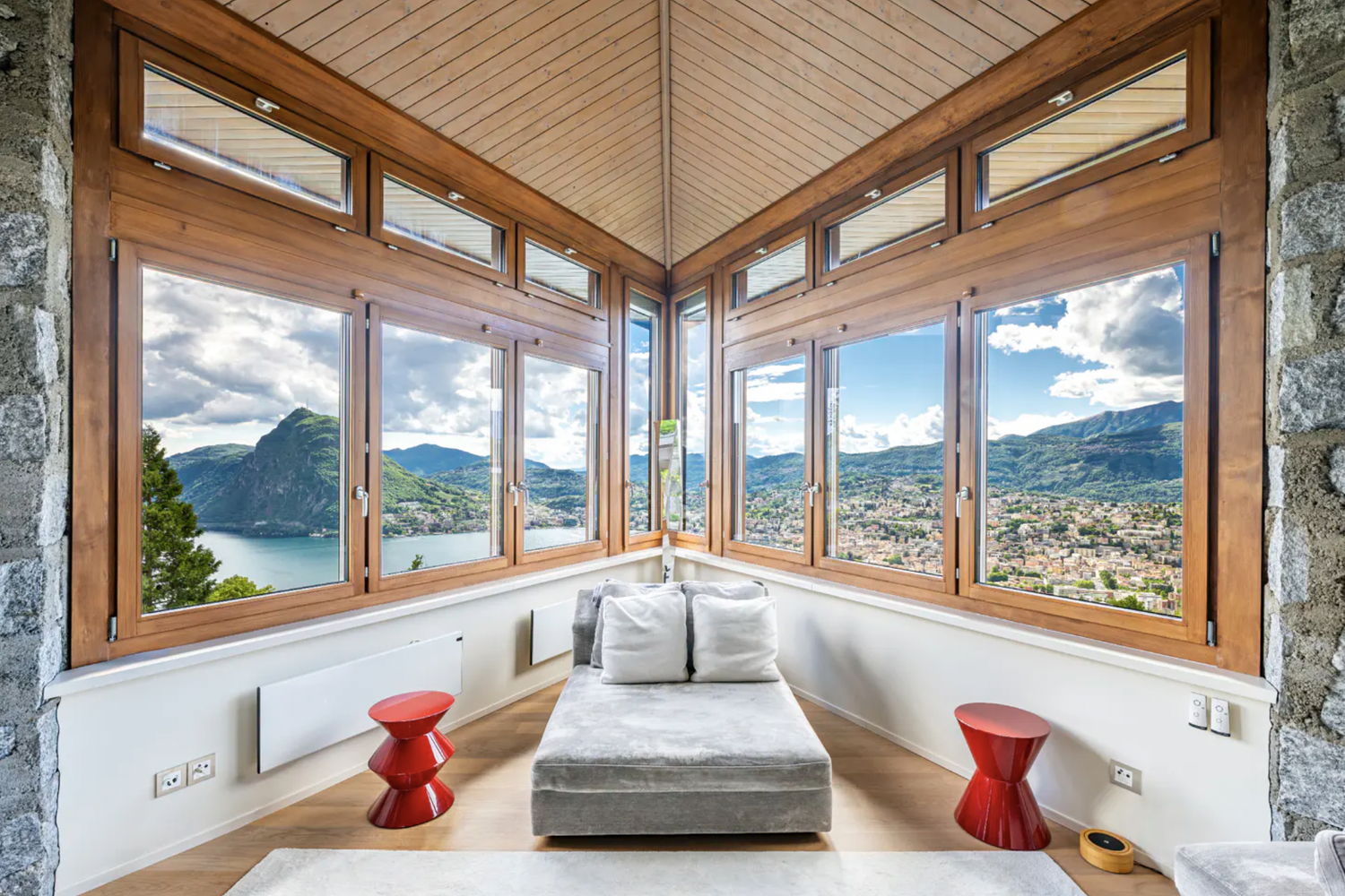 Exclusive lake view designer villa with pool