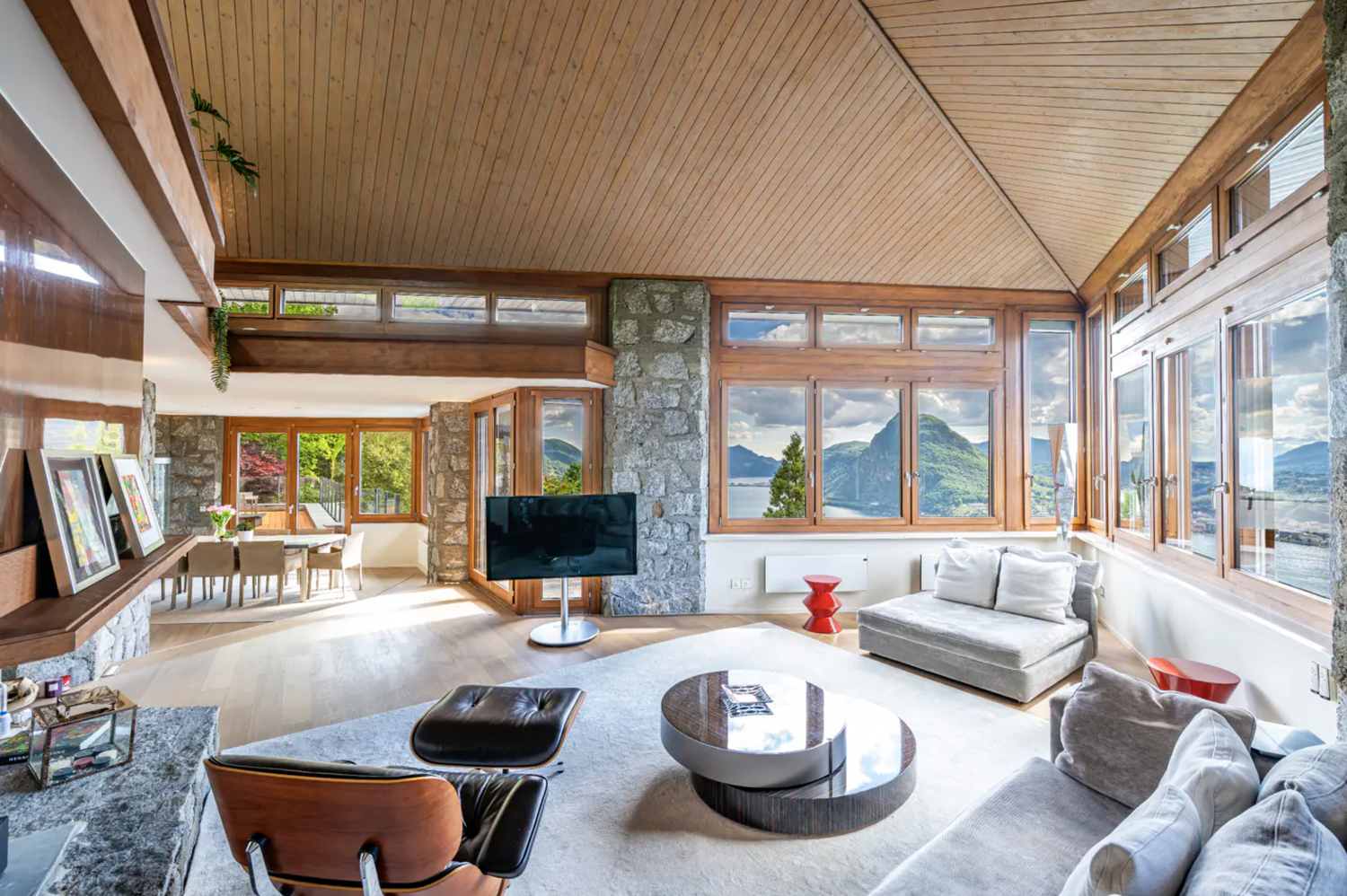 Exclusive lake view designer villa with pool