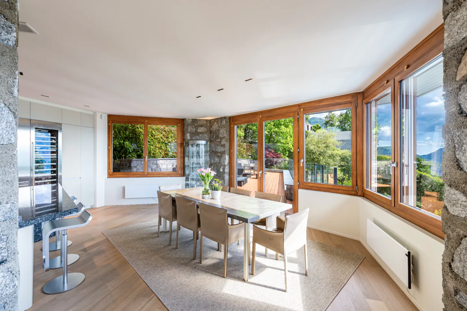 Exclusive lake view designer villa with pool