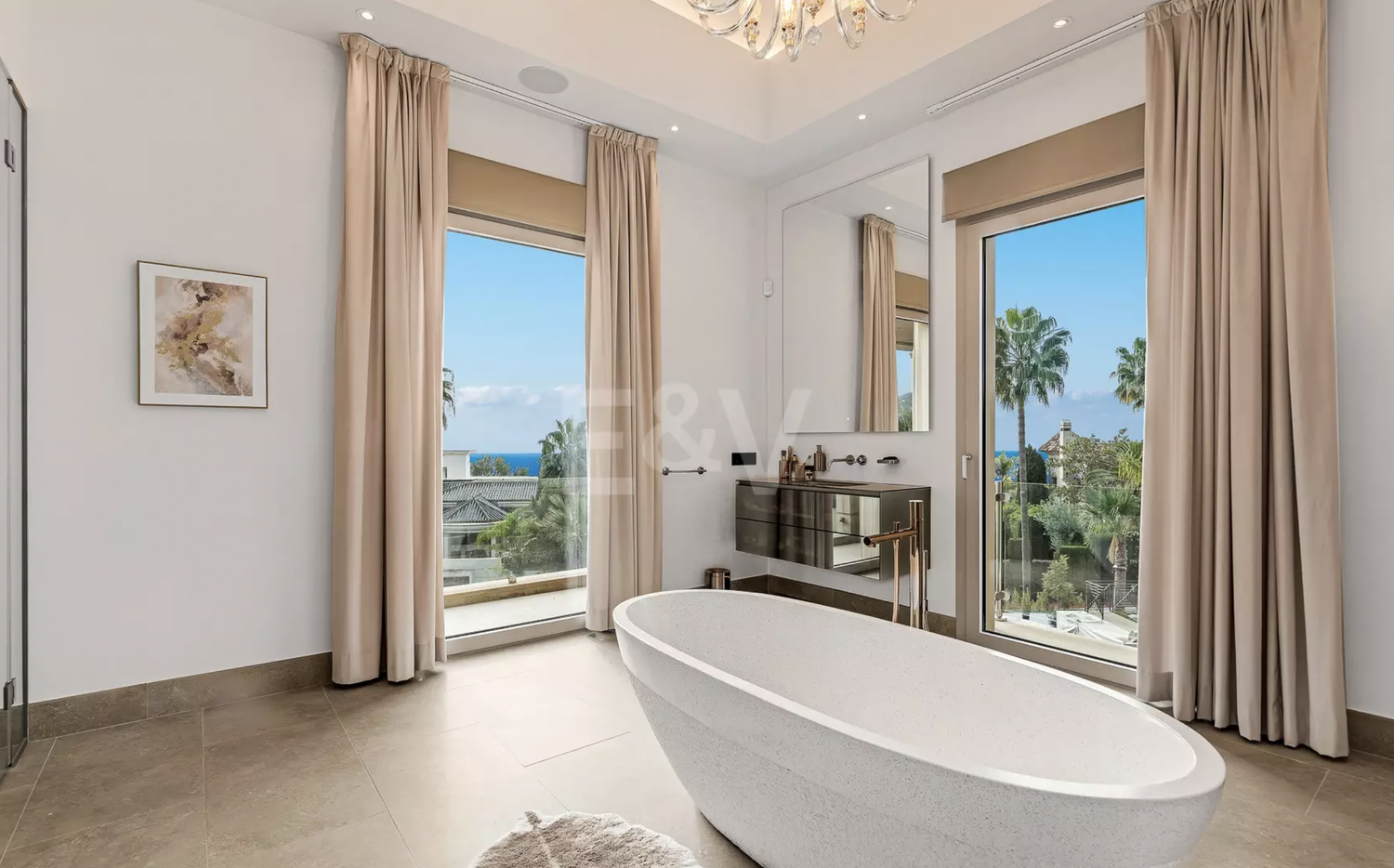 Grand Residence with panoramic sea views in Sierra Blanca