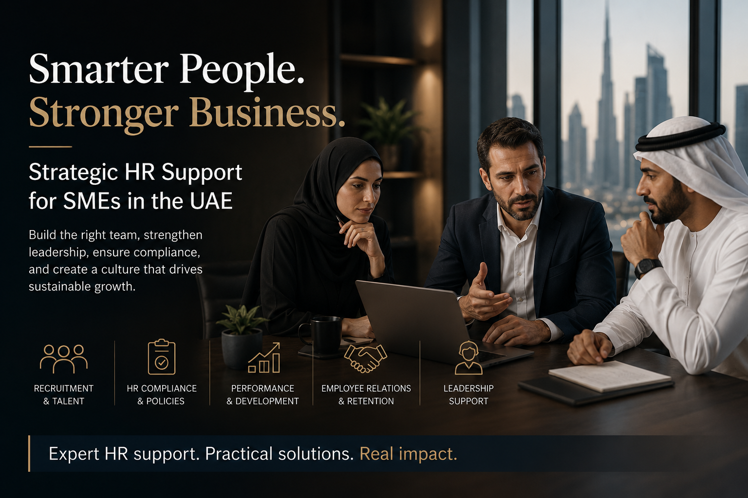Why SMEs in the UAE Need Strategic HR Support More Than Ever