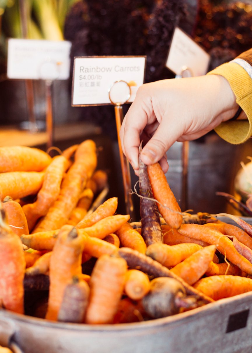 Boston Public Market fresh vegitables 