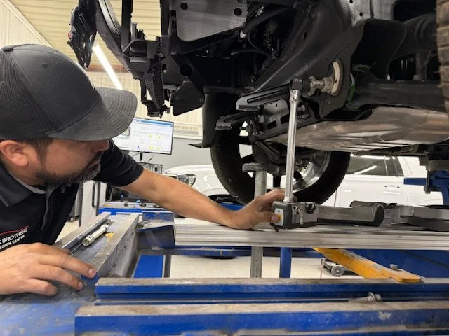 Post-collision repair Inspection