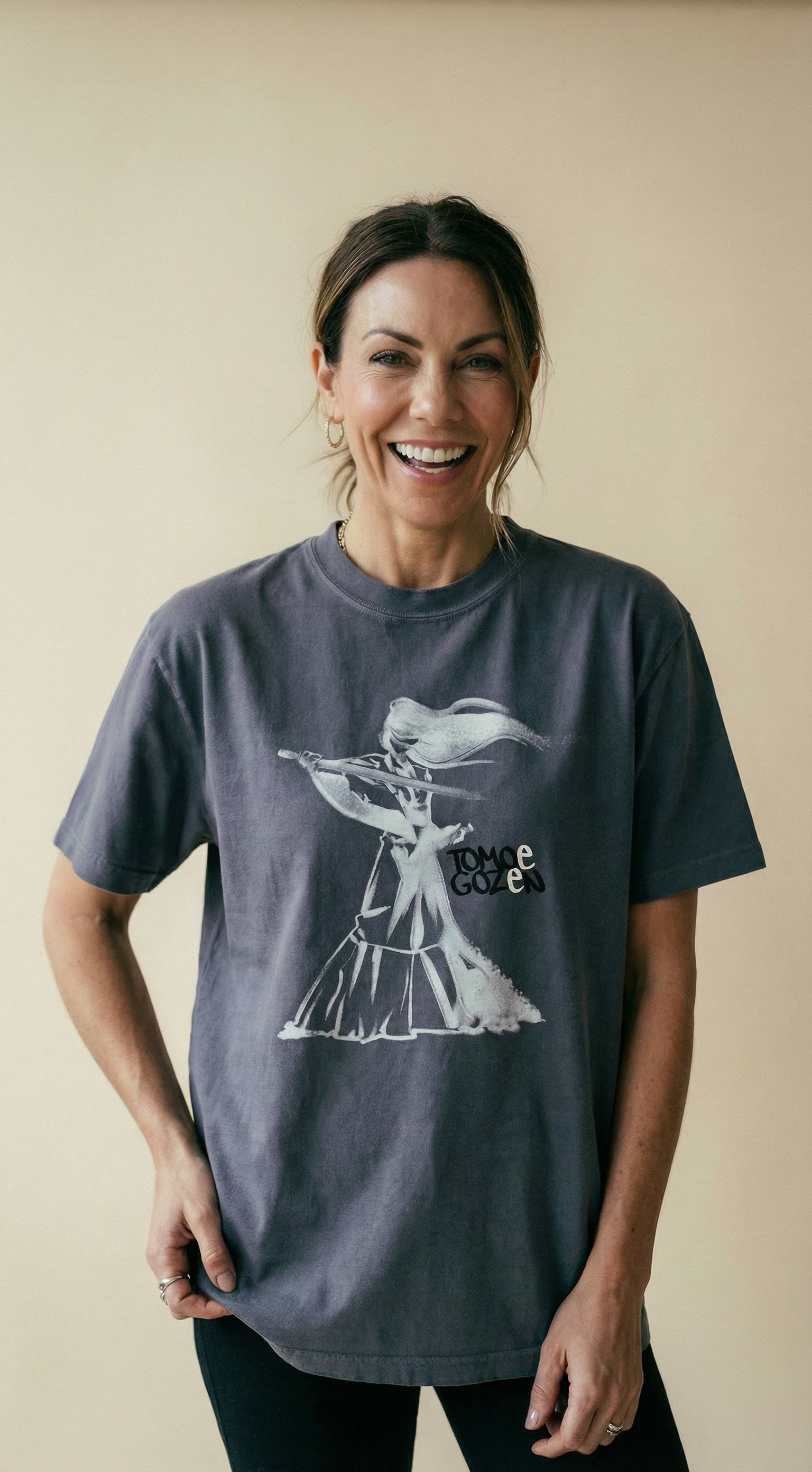 Tomoe Gozen Oversized Cotton T-Shirt