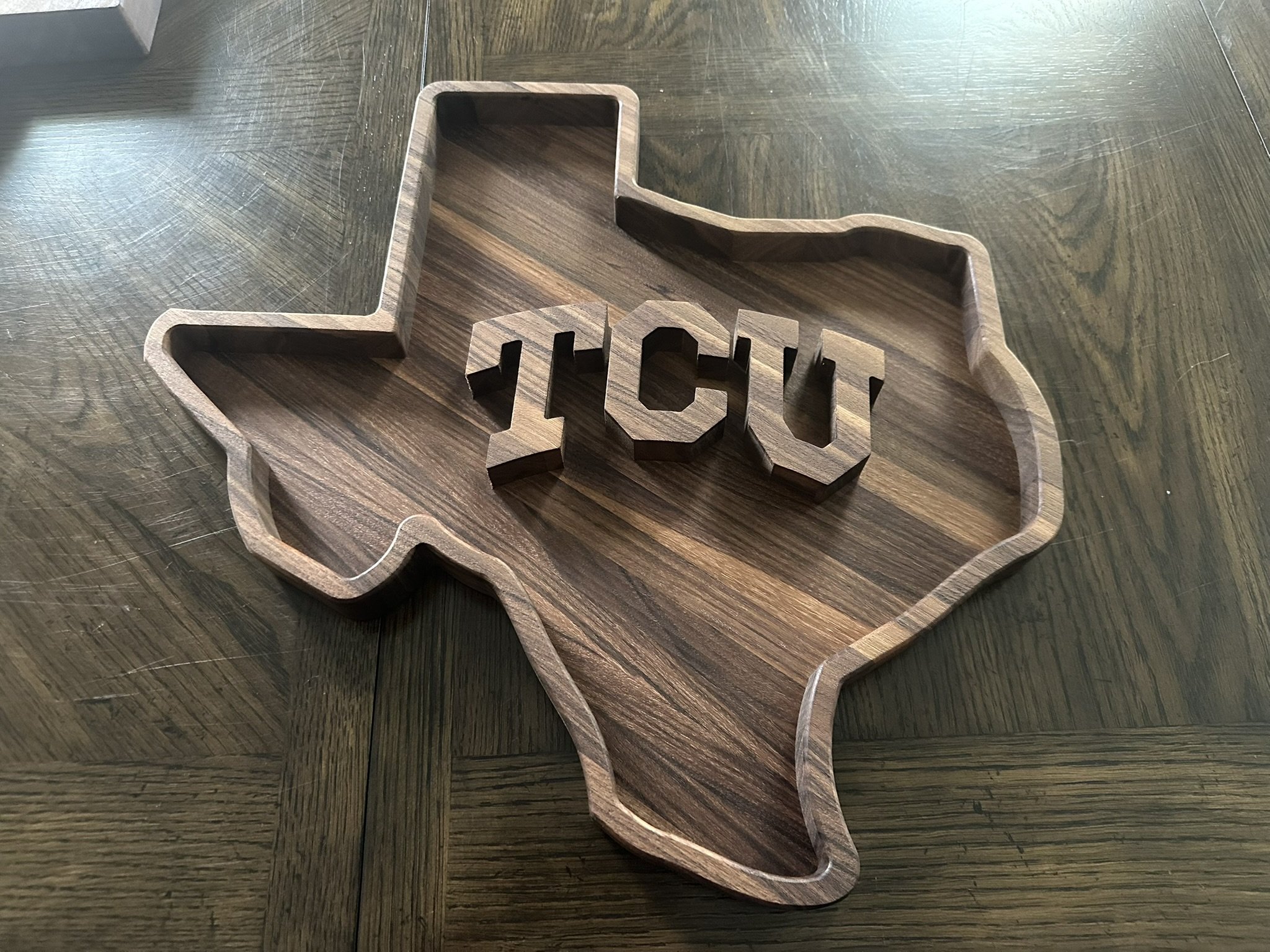 TCU Texas Charcuterie Tray