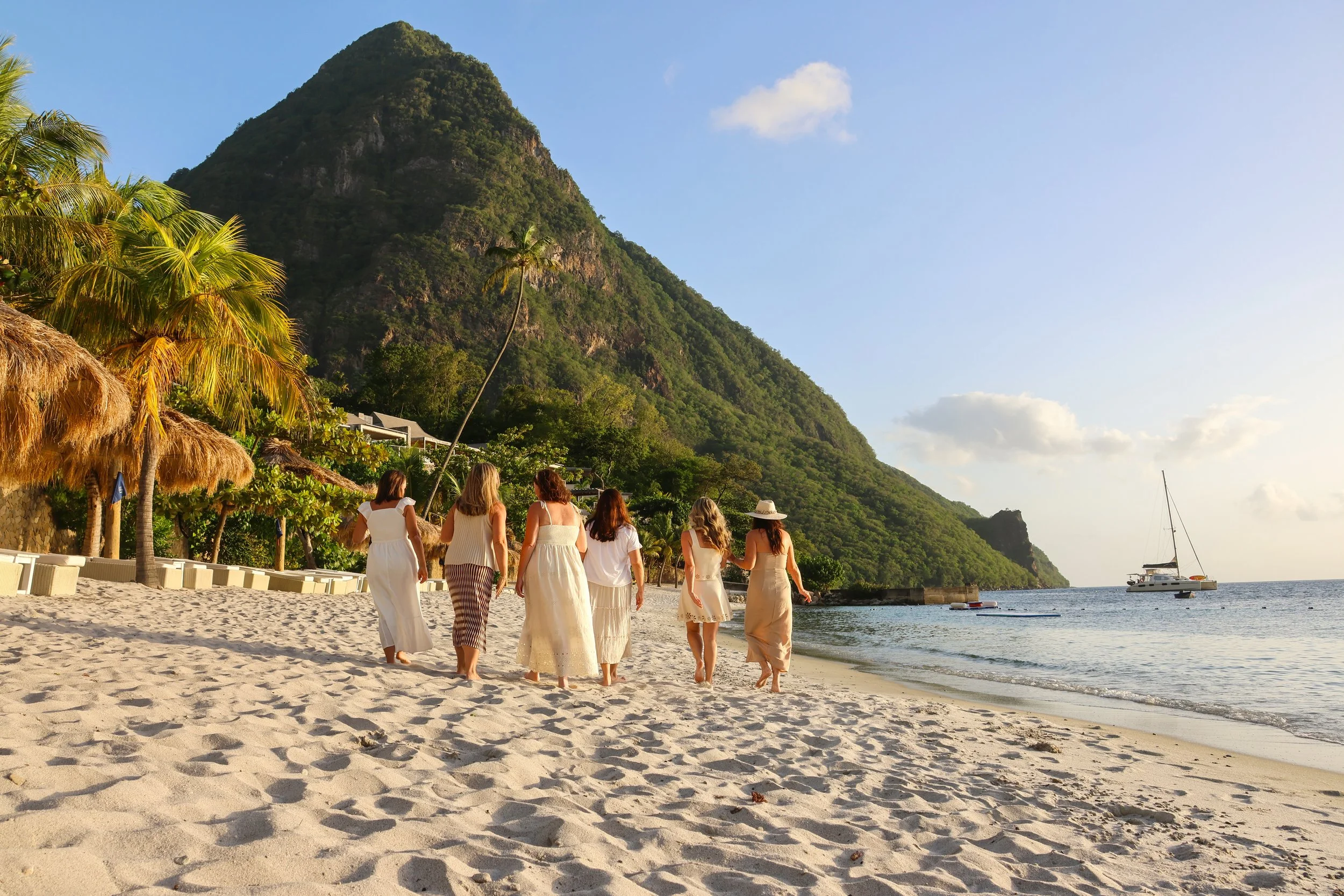 Sugar Beach: Where the Pitons Meet the Caribbean