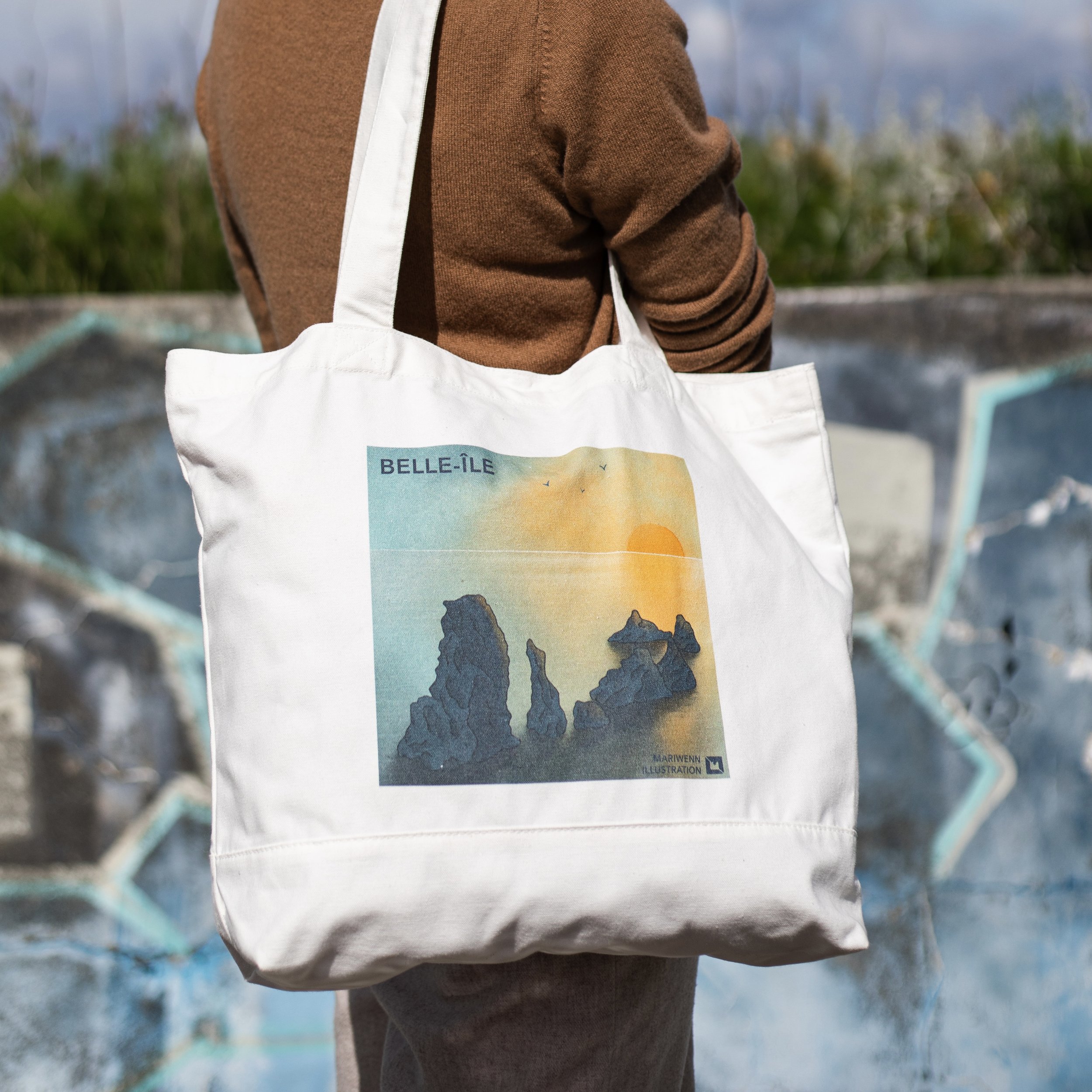 Tote Bag Belle-Île - Port-Coton