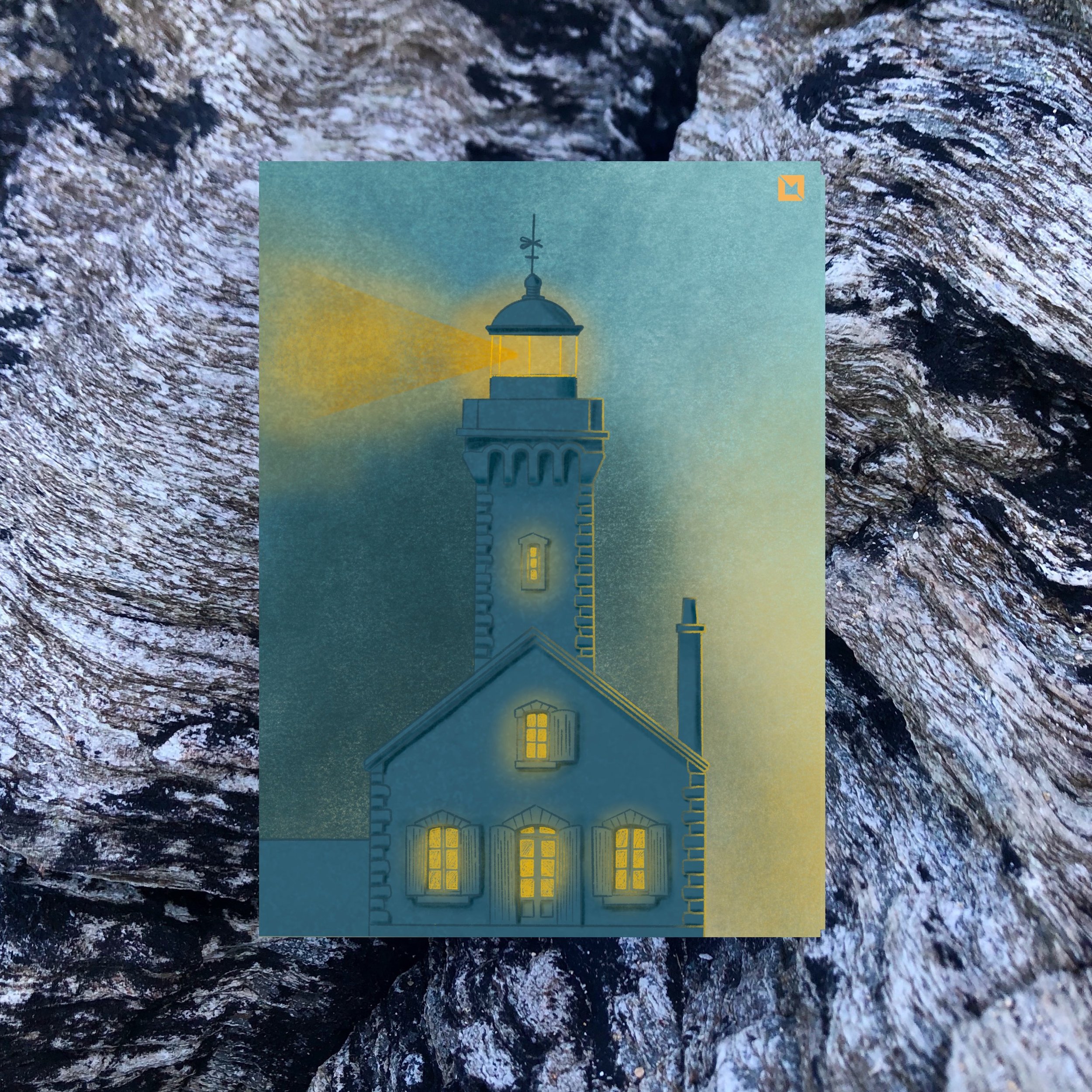 Carte Postale - Phare des Poulains