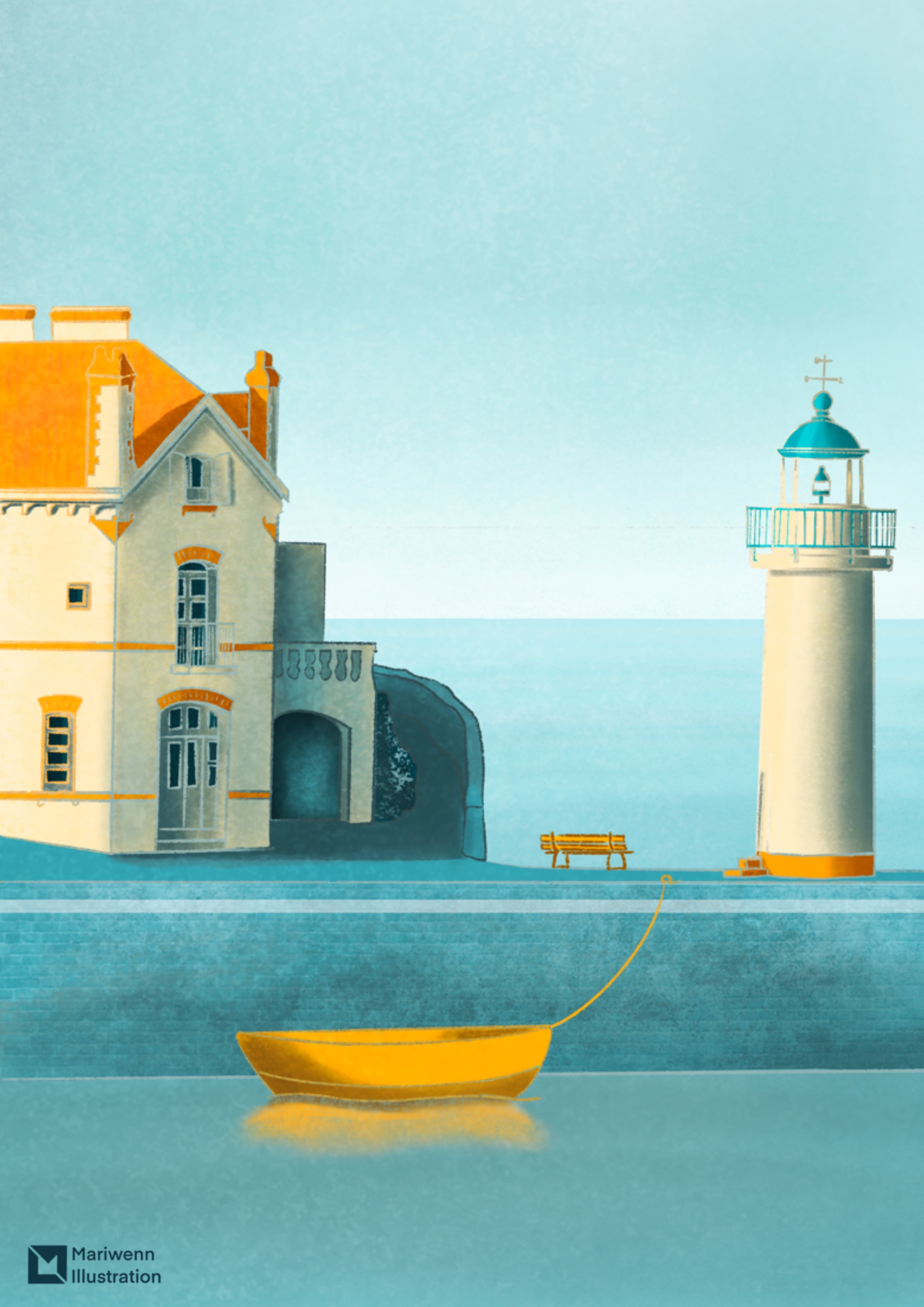 Phare de Sauzon - Belle-Île