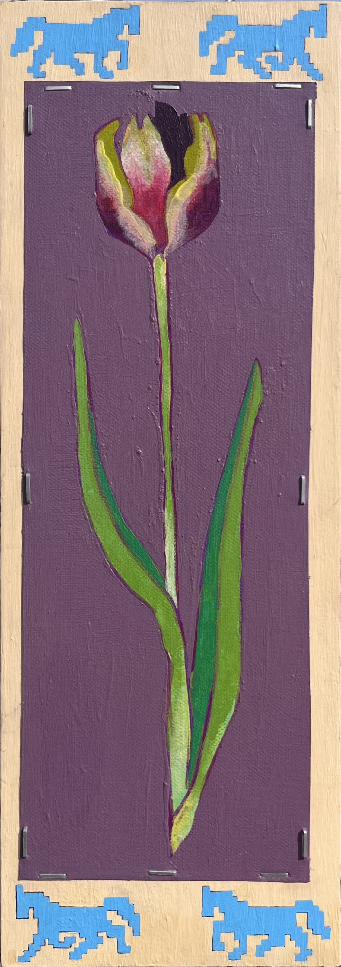 "Tulip and Four Horses" 2025 (sold)