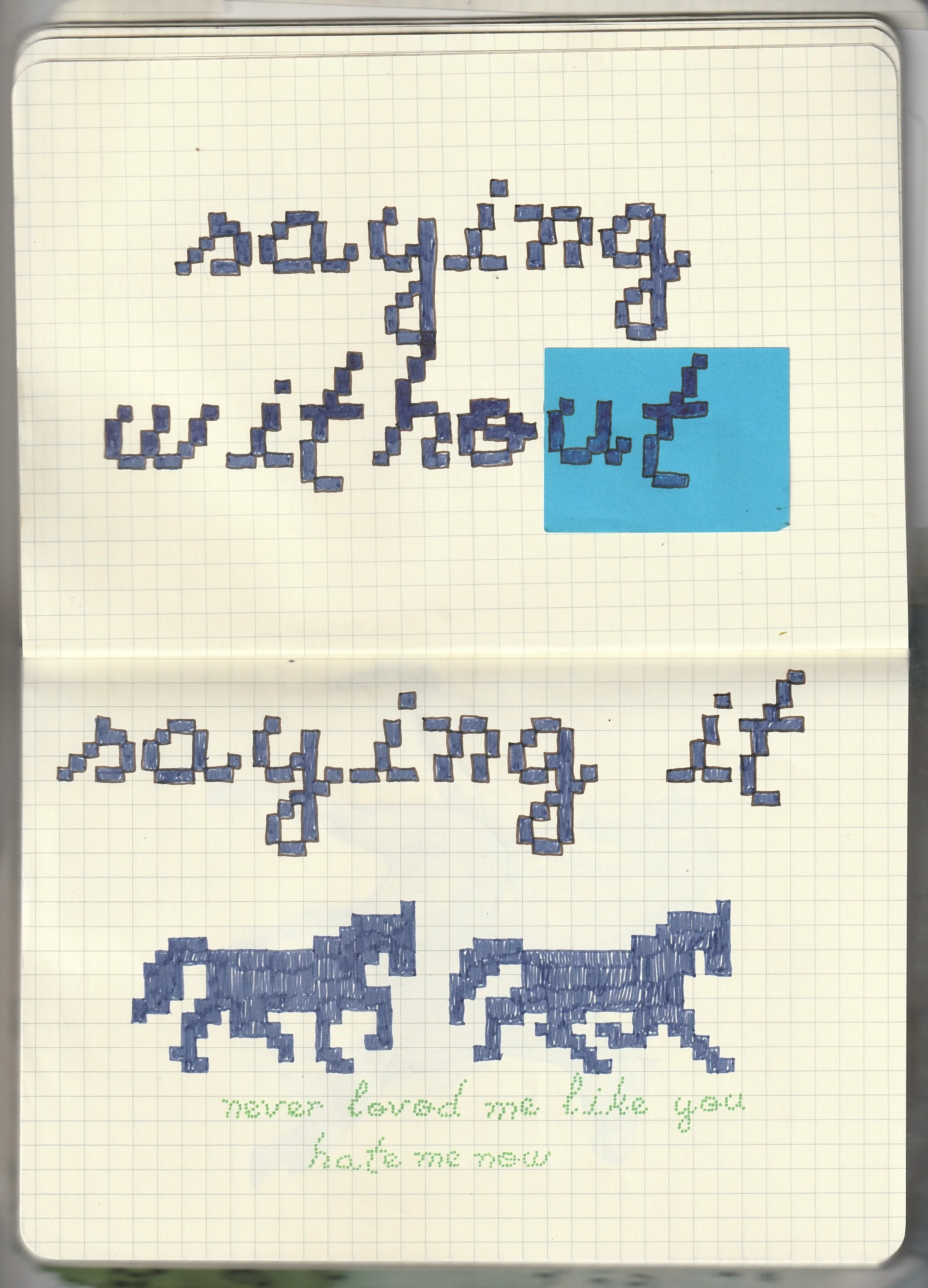 "saying without saying it" 2025