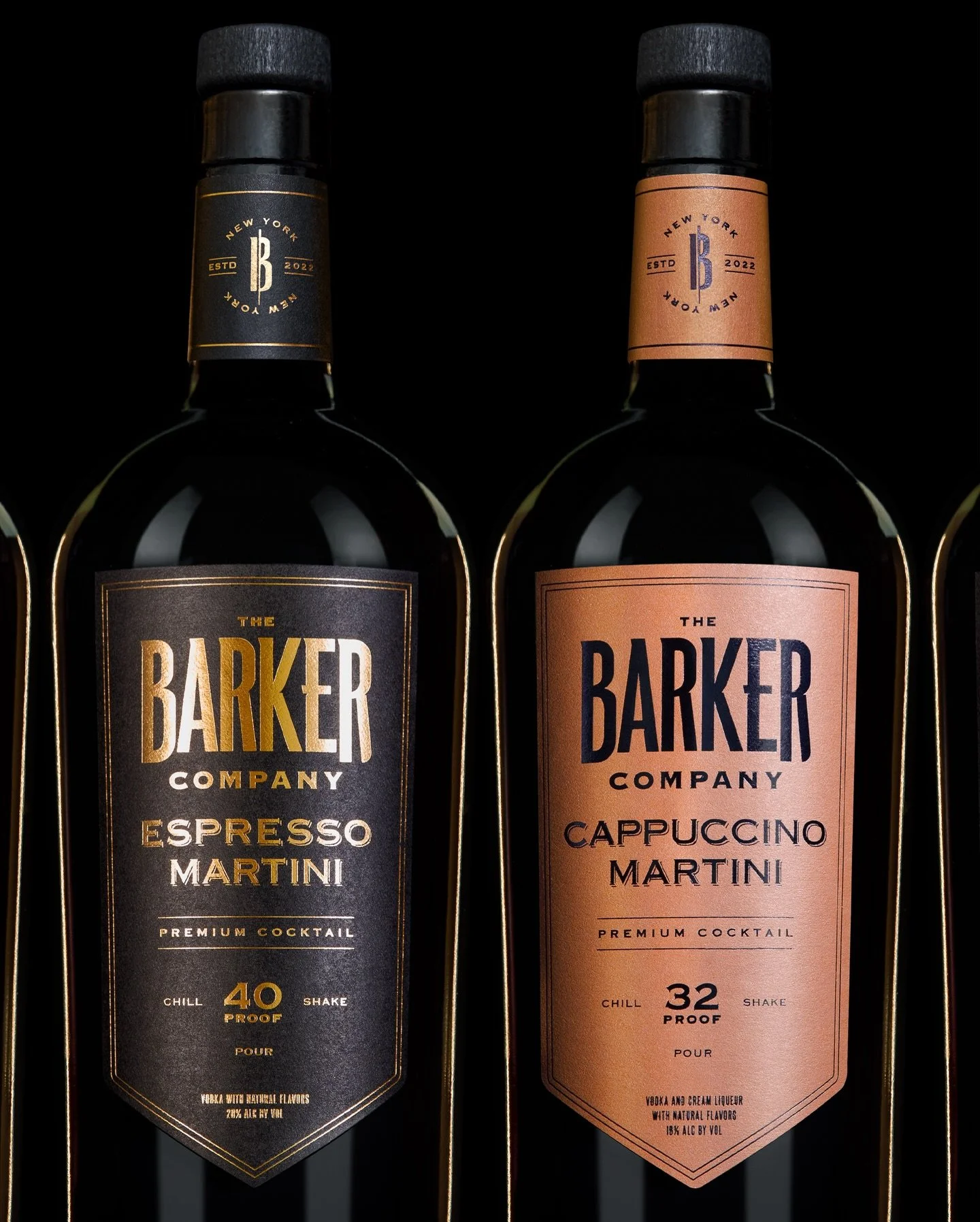 Q: Espresso or Cappuccino? A: Yes🍸⚡️

Our Espresso &amp; Cappuccino Martinis are made with 100% Colombian Espresso, 6X Distilled Vodka, Caramelized Brown Sugar, with our Cappuccino adding a Wisconsin Cream Liqueur. Simply add to a shaker with ice, s